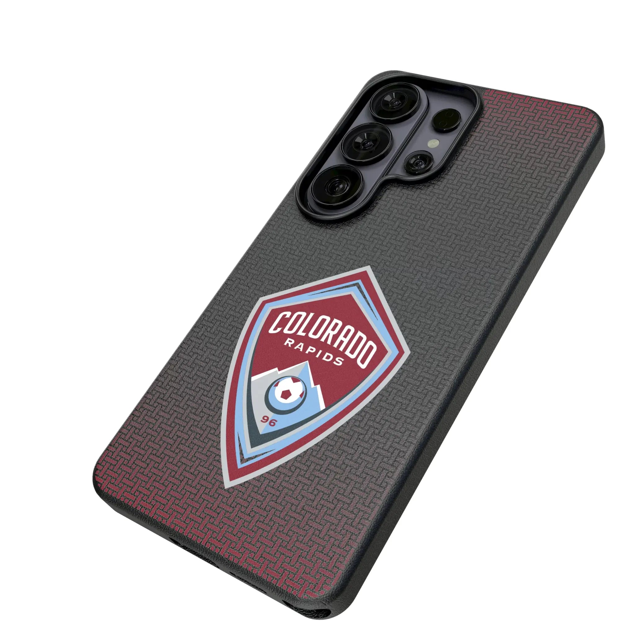 Colorado Rapids Linen Galaxy MagSafe Compatible Phone Case for Samsung Galaxy - Isometric View#Device_Galaxy S26 Ultra