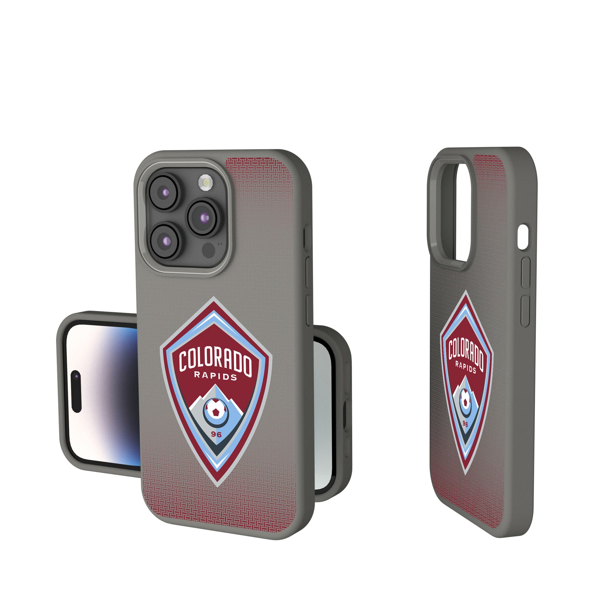 Colorado Rapids Linen iPhone Soft Touch Phone Case for Apple iPhone