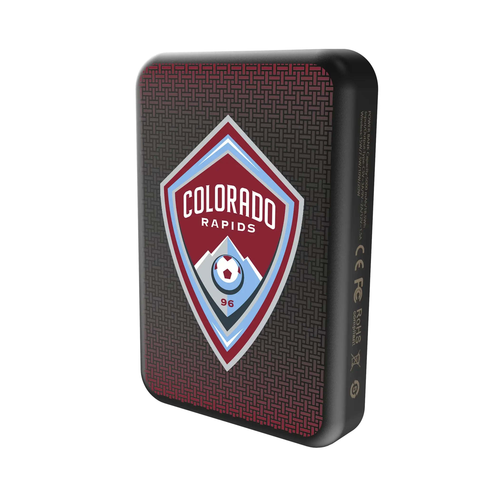 Colorado Rapids Linen Wireless Mag Power Bank