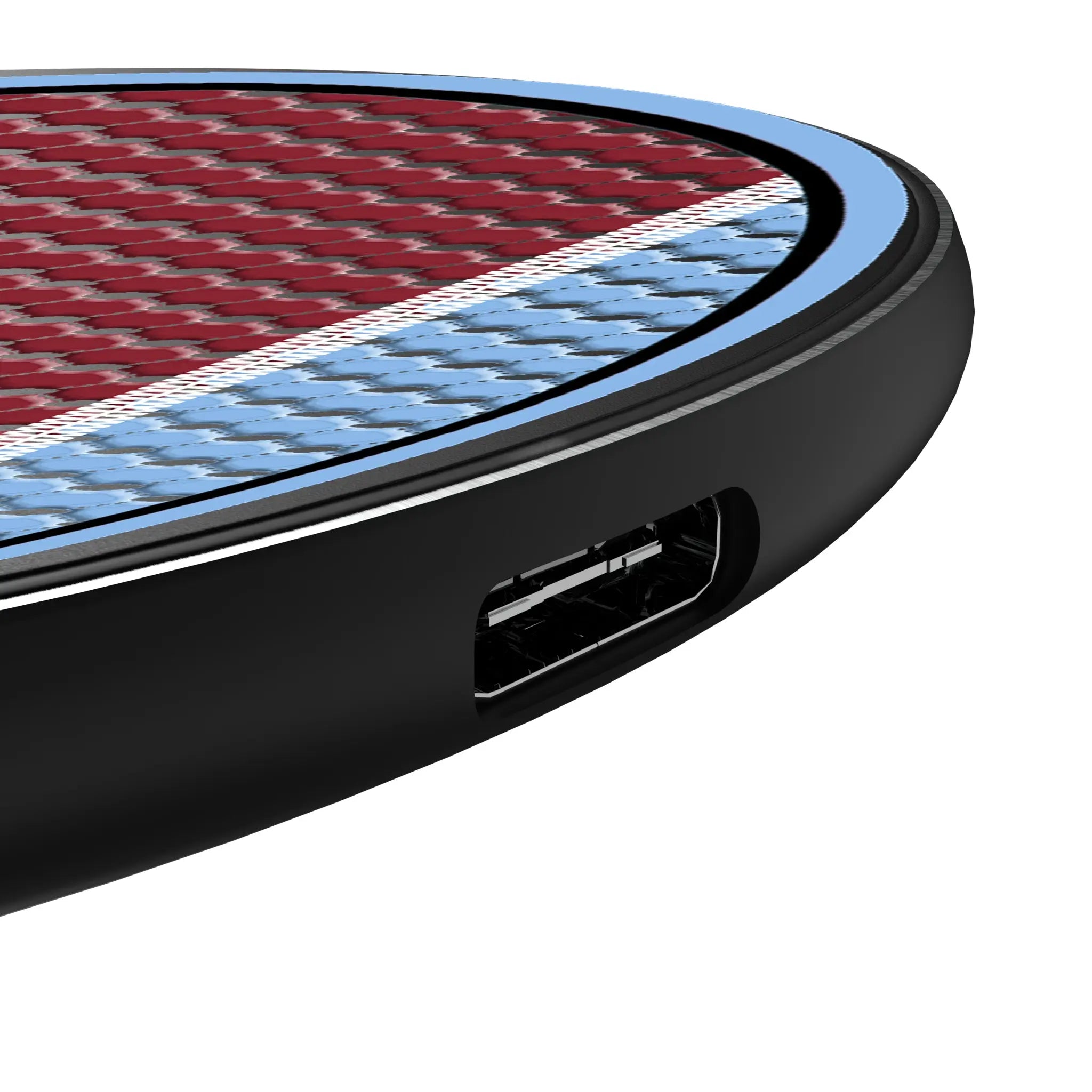 Colorado Rapids Mesh 15-Watt Wireless Charger - Detail
