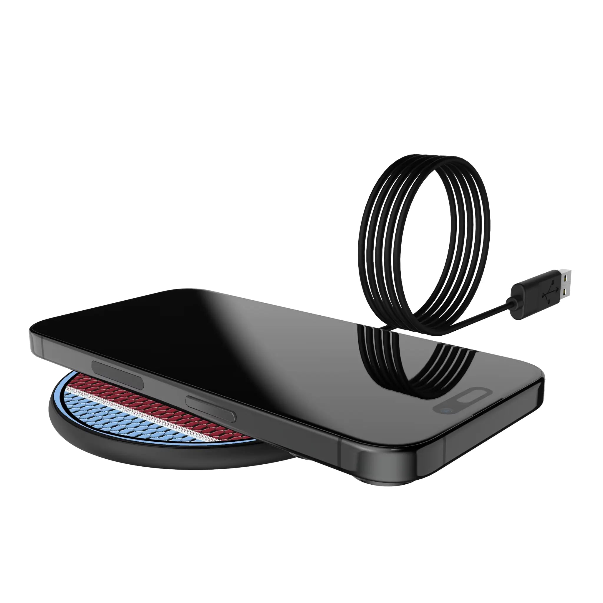 Colorado Rapids Mesh 15-Watt Wireless Charger - Lifestyle