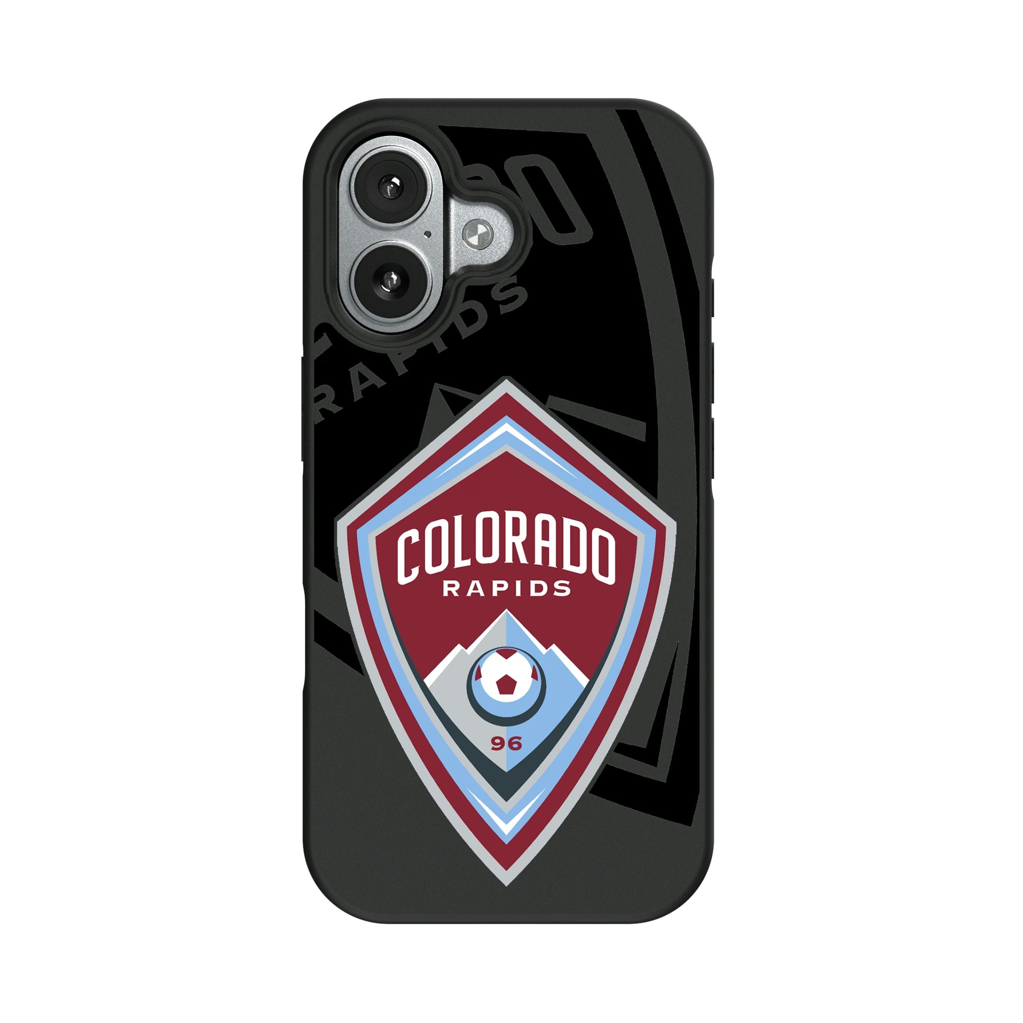 Colorado Rapids Monocolor Tilt iPhone Bump Phone Case for Apple iPhone#Device_iPhone 17