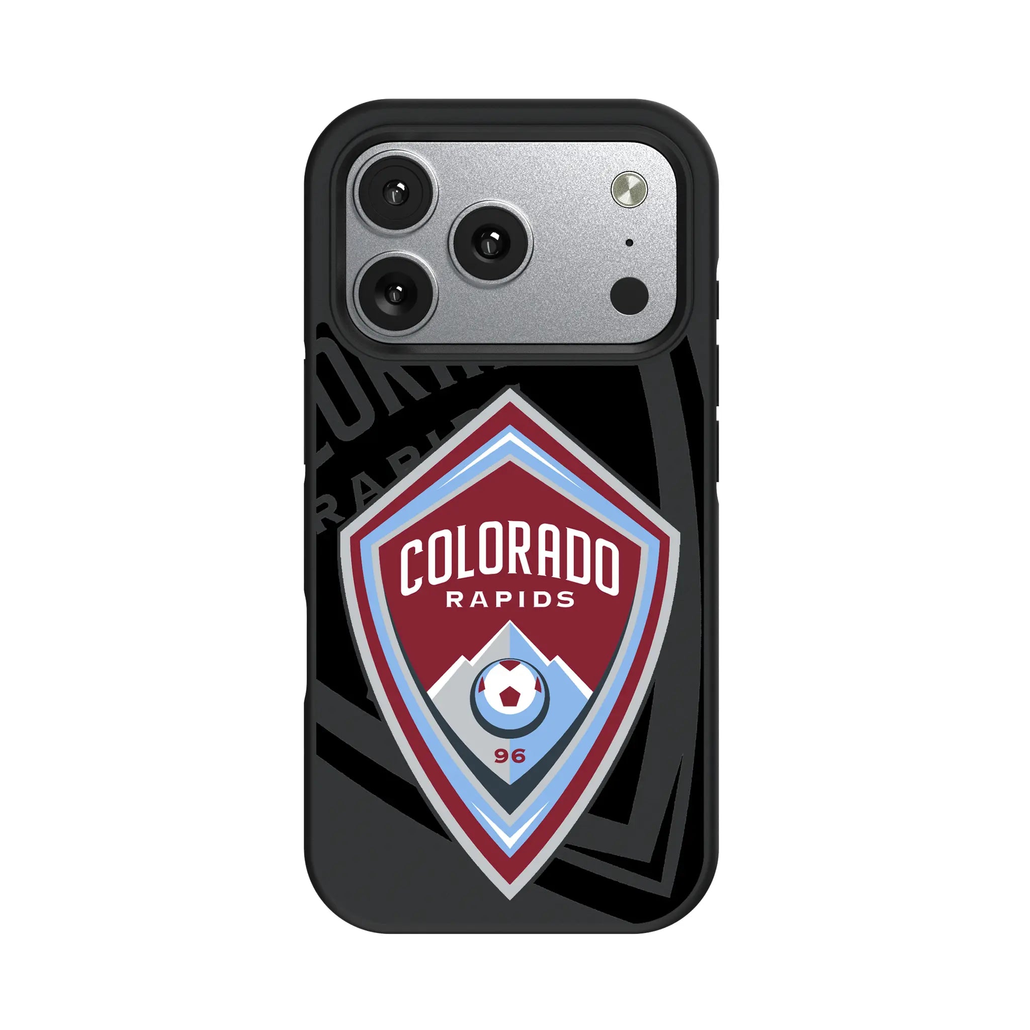 Colorado Rapids Monocolor Tilt iPhone Bump Phone Case for Apple iPhone#Device_iPhone 17 Pro