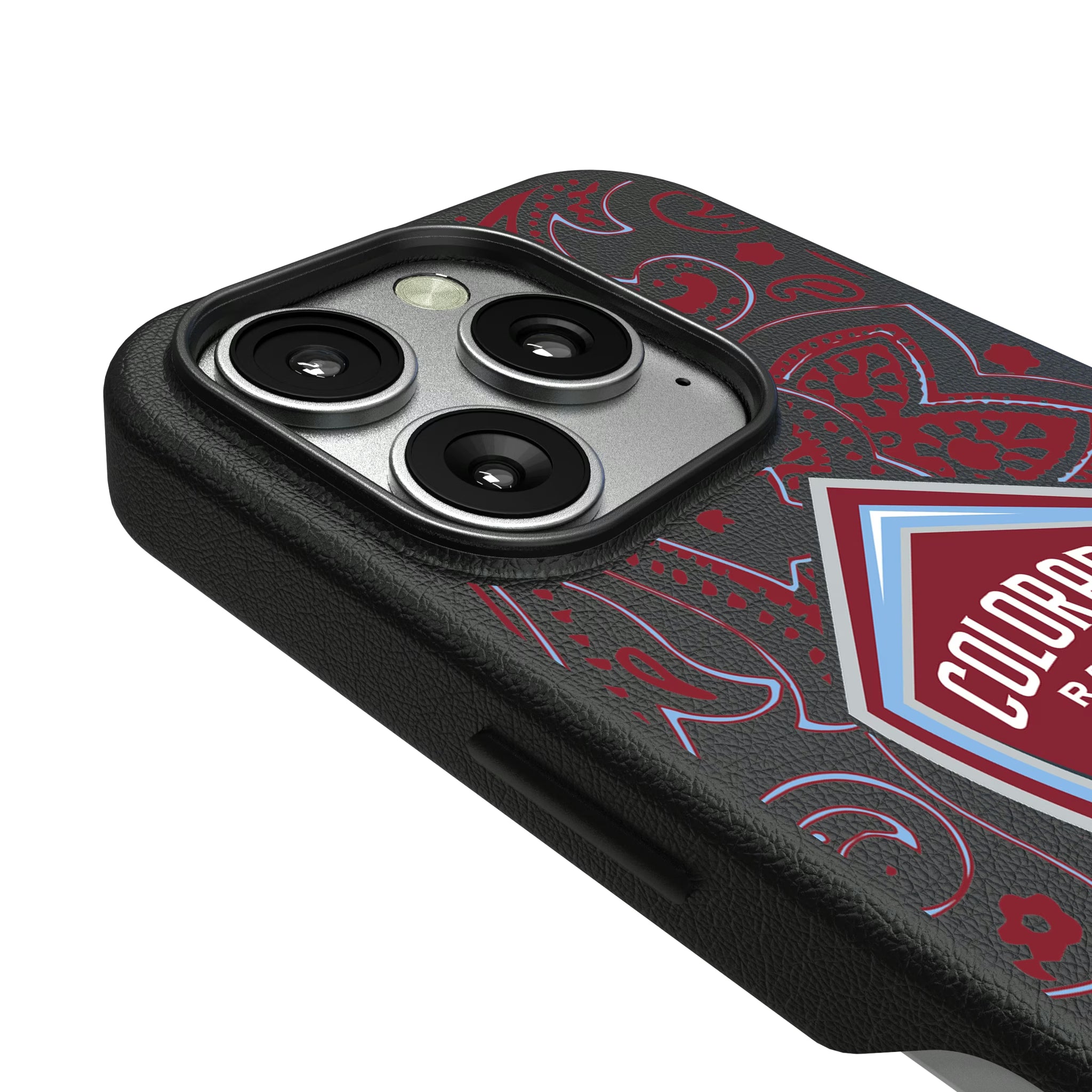 Colorado Rapids Paisley iPhone MagSafe Compatible Phone Case for Apple iPhone - Detail