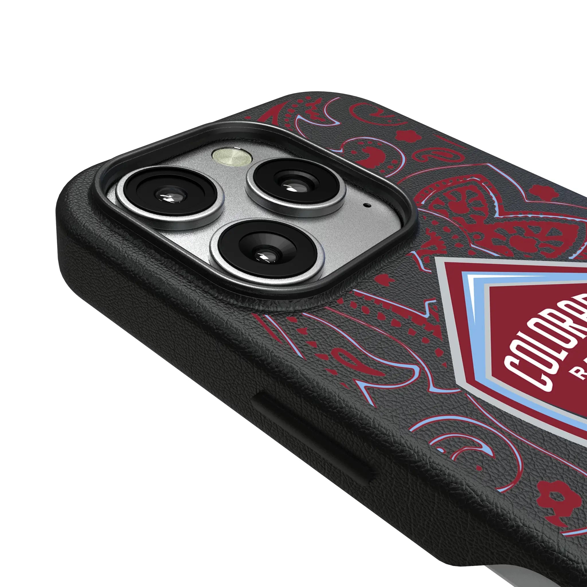 Colorado Rapids Paisley iPhone MagSafe Compatible Phone Case for Apple iPhone - Detail