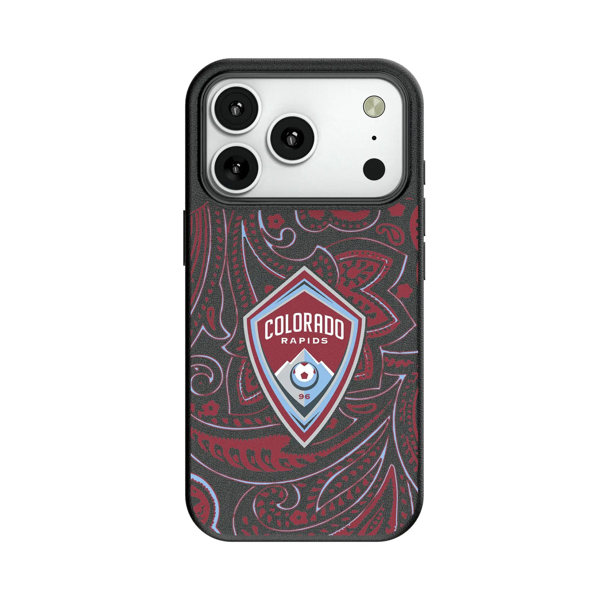 Colorado Rapids Paisley MagSafe Compatible Phone Case for Apple iPhone
