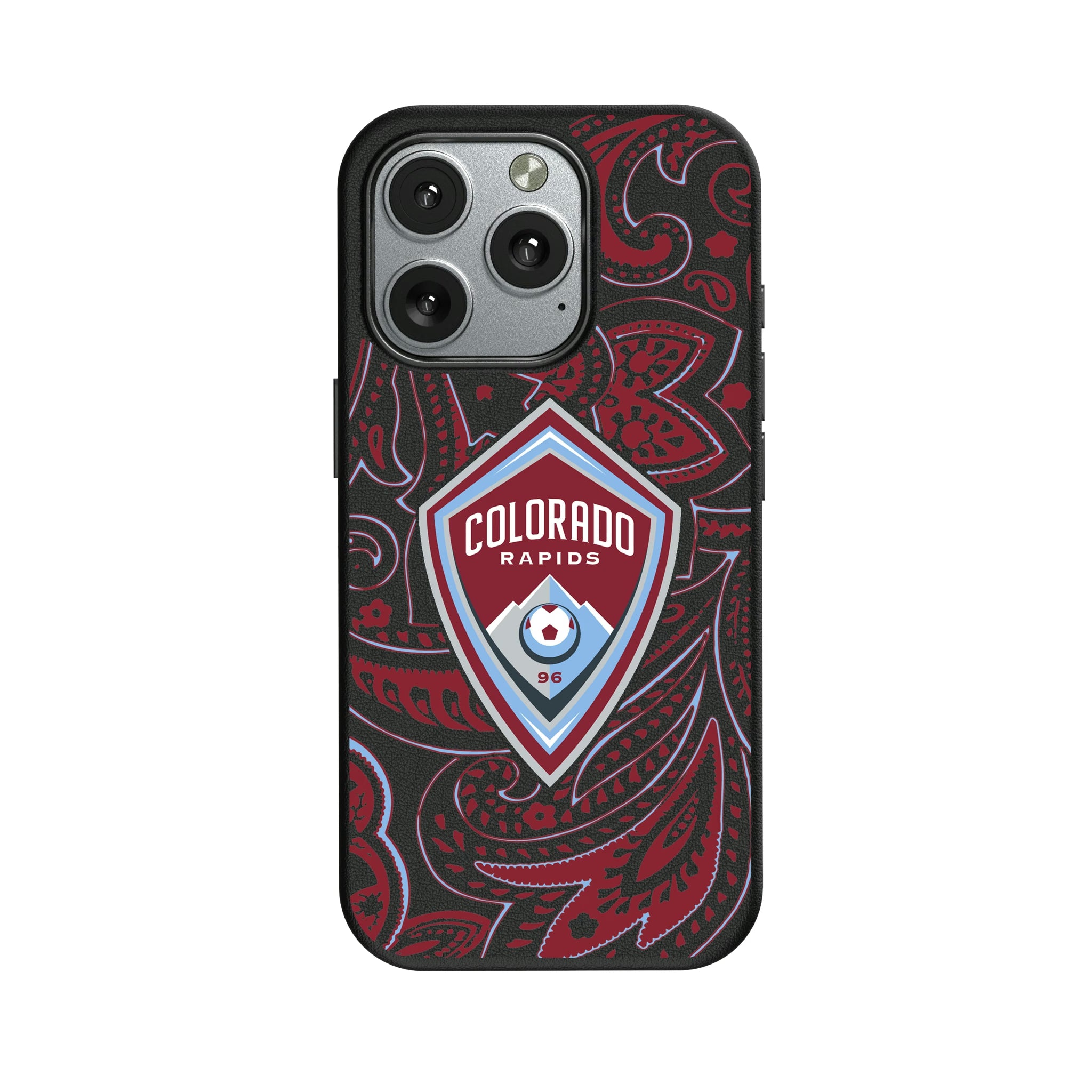 Colorado Rapids Paisley iPhone MagSafe Compatible Phone Case for Apple iPhone