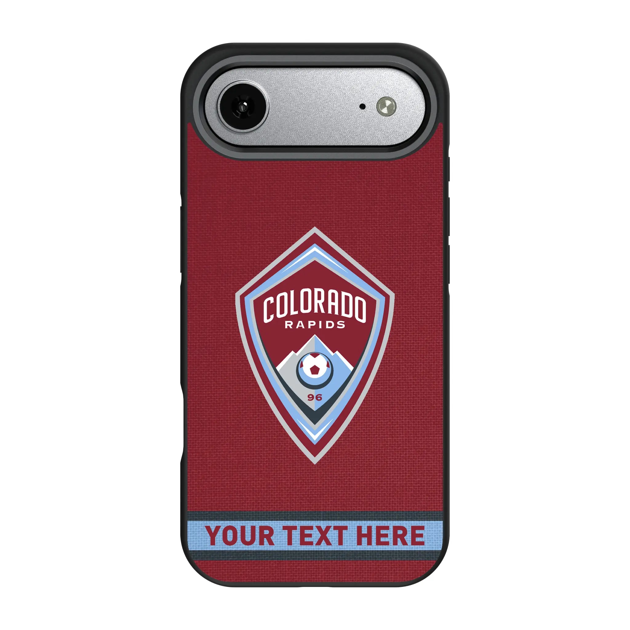 Colorado Rapids Personalized Stripe iPhone Bump Phone Case for Apple iPhone#Device_iPhone Air