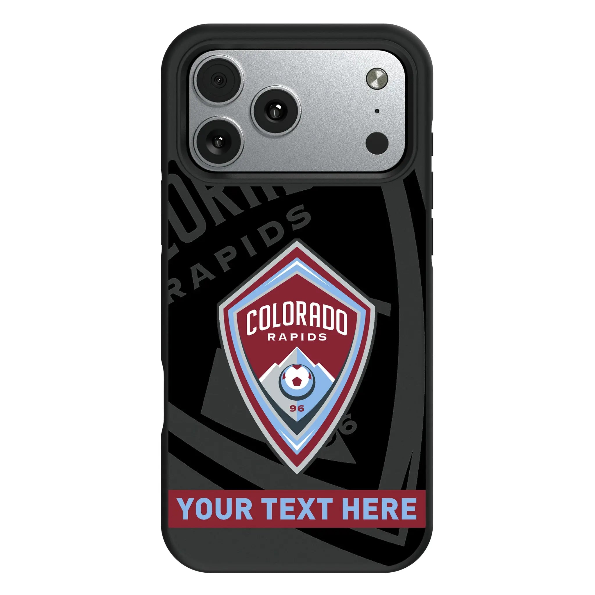 Colorado Rapids Personalized Tilt iPhone Bump Phone Case for Apple iPhone#Device_iPhone 17 Pro Max