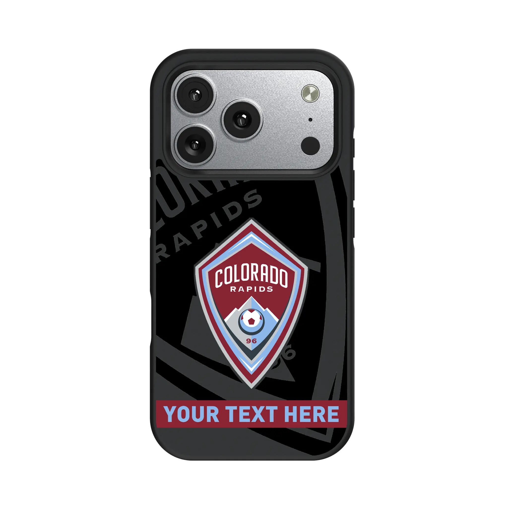 Colorado Rapids Personalized Tilt iPhone Bump Phone Case for Apple iPhone#Device_iPhone 17 Pro