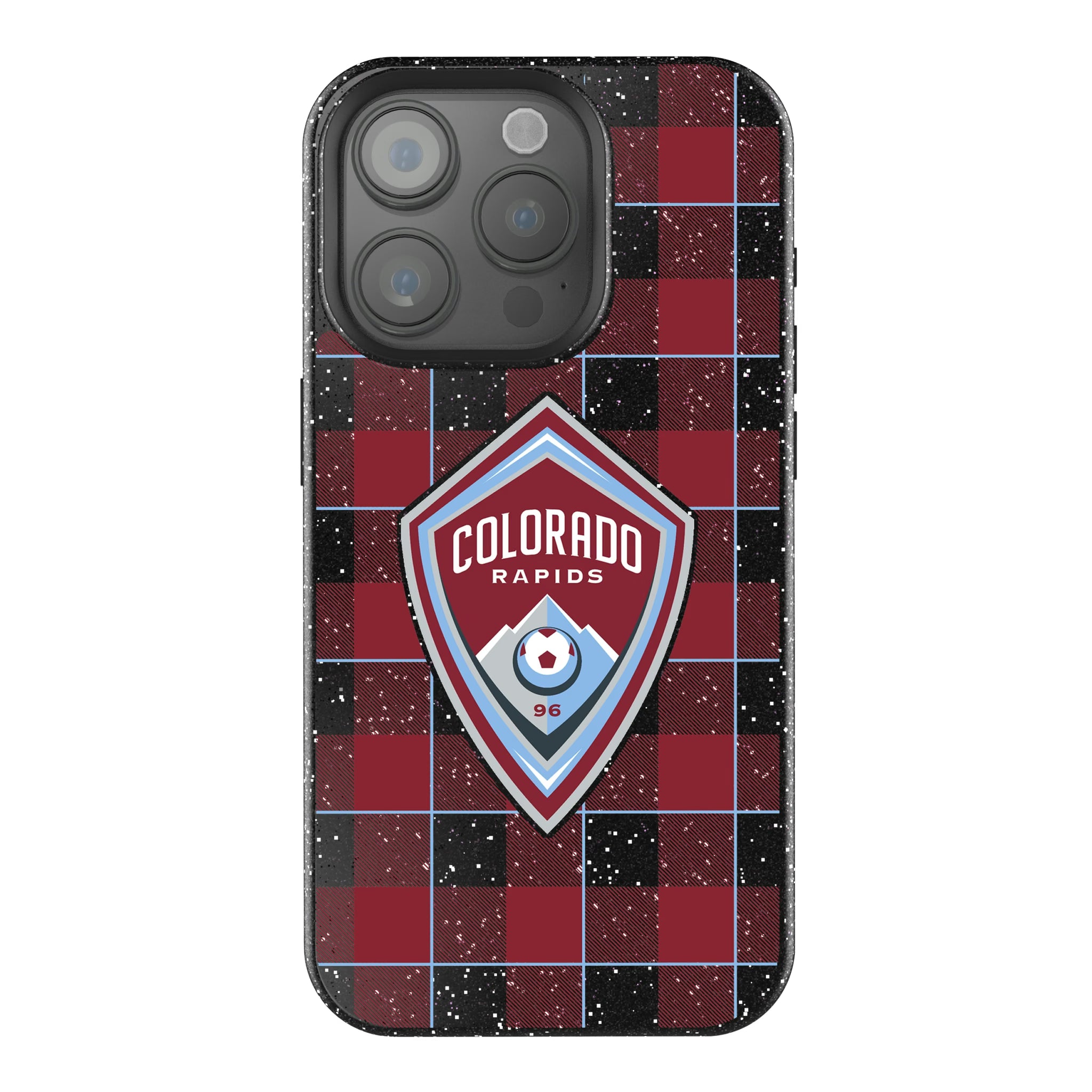 Colorado Rapids Plaid iPhone Bling Phone Case for Apple iPhone