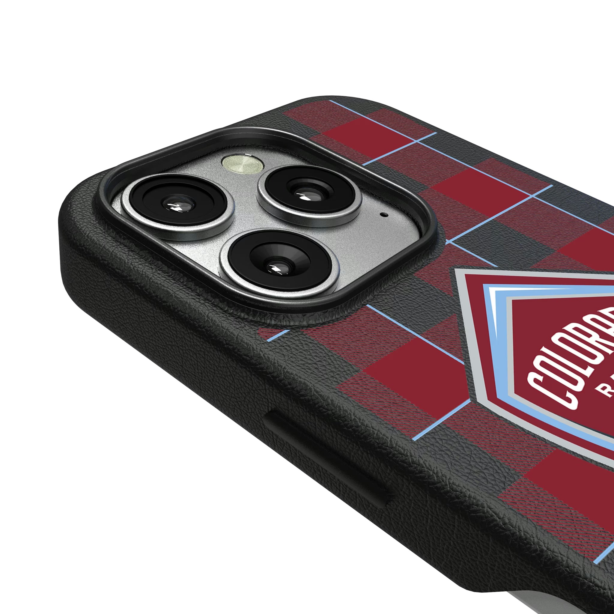 Colorado Rapids Plaid iPhone MagSafe Compatible Phone Case for Apple iPhone - Detail