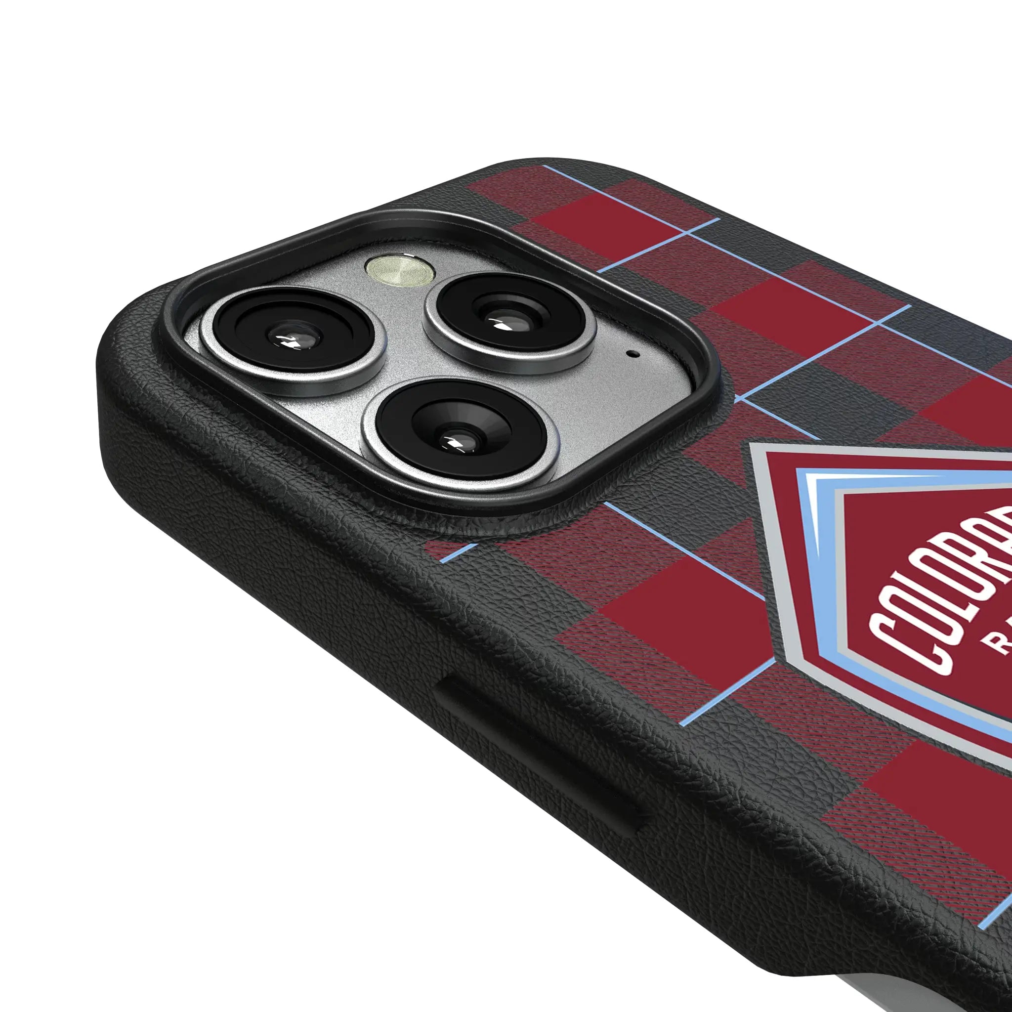 Colorado Rapids Plaid iPhone MagSafe Compatible Phone Case for Apple iPhone - Detail