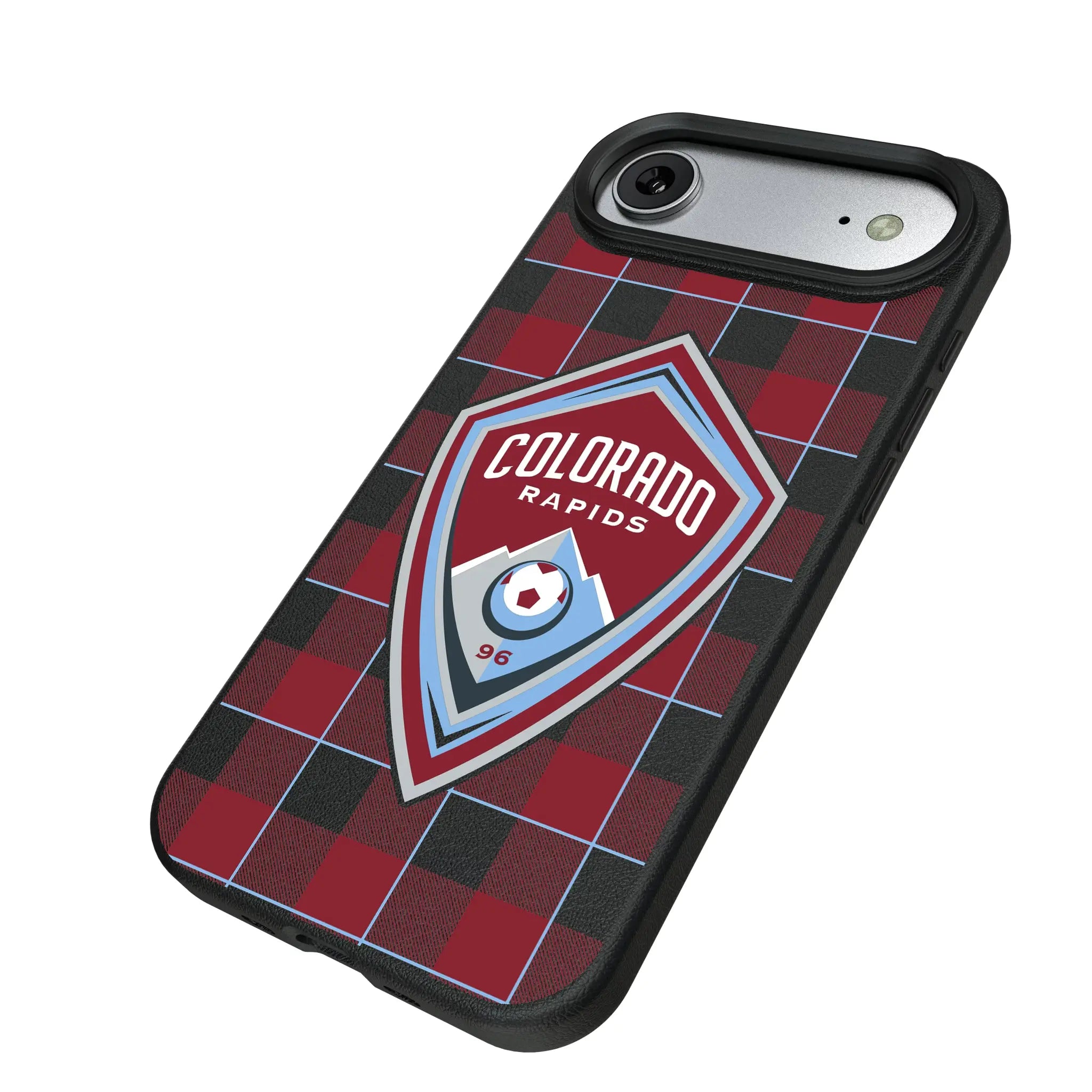 Colorado Rapids Plaid iPhone MagSafe Compatible Phone Case for Apple iPhone - Isometric View#Device_iPhone Air