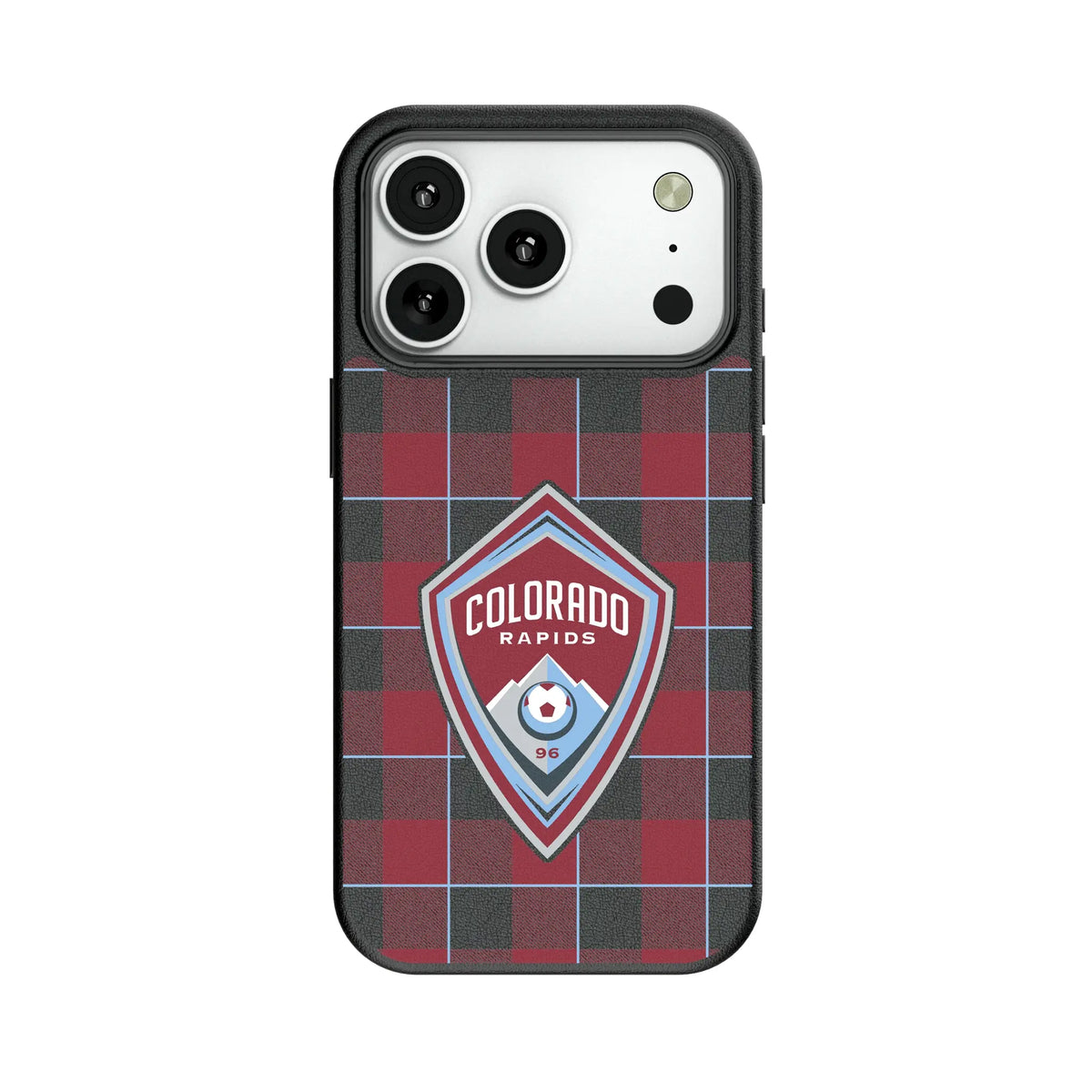 Colorado Rapids Plaid MagSafe Compatible Phone Case for Apple iPhone