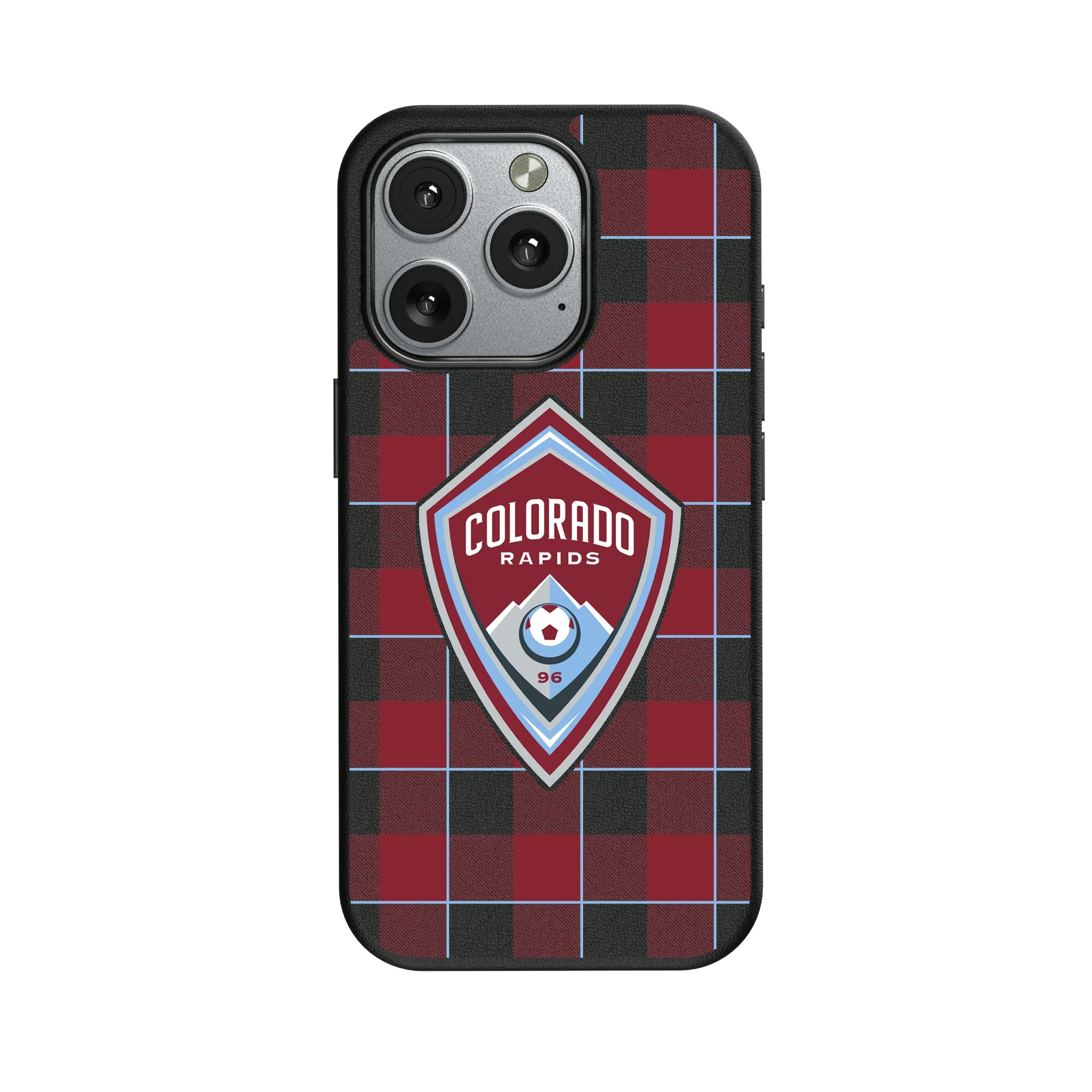 Colorado Rapids Plaid iPhone MagSafe Compatible Phone Case for Apple iPhone
