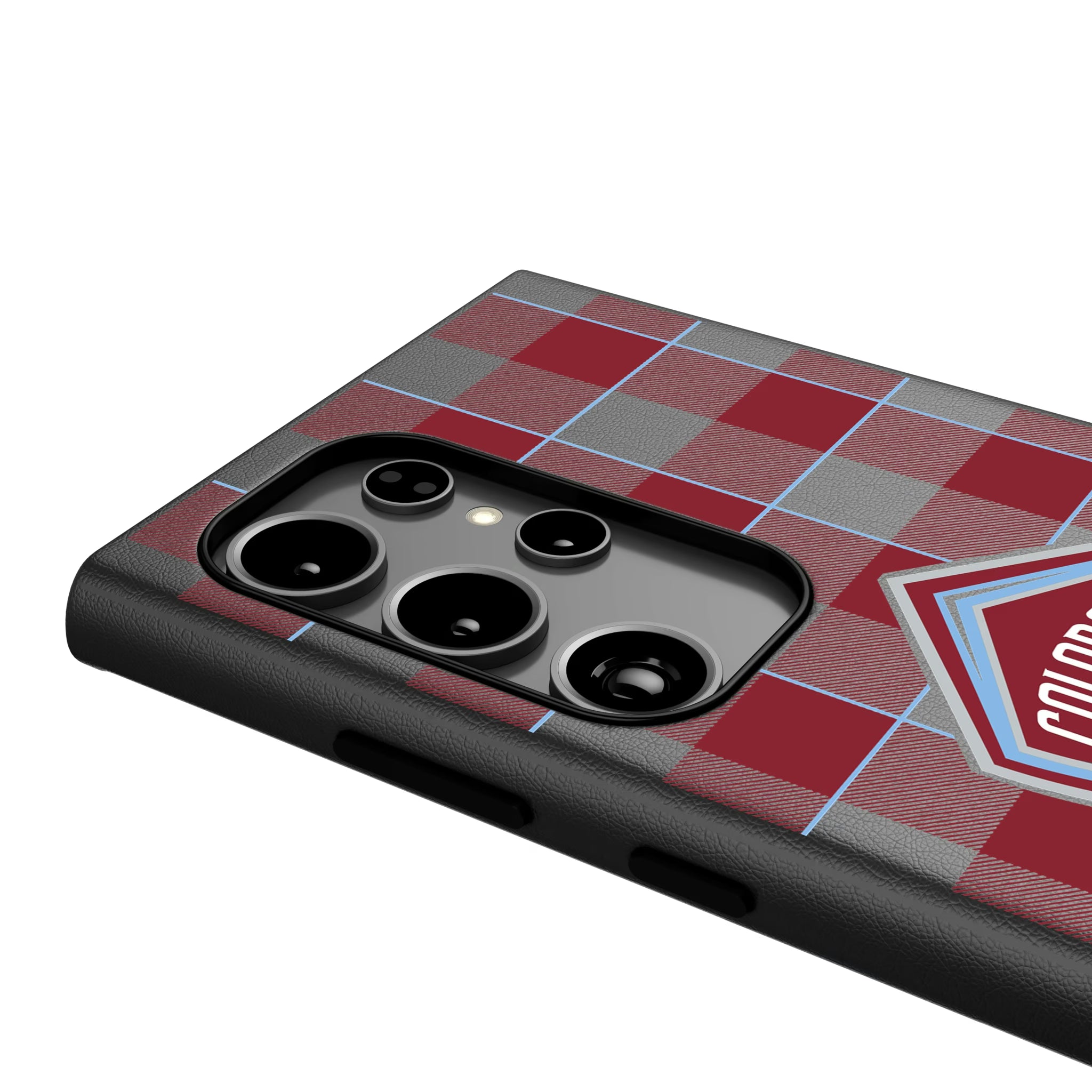 Colorado Rapids Plaid Galaxy MagSafe Compatible Phone Case for Samsung Galaxy - Detail