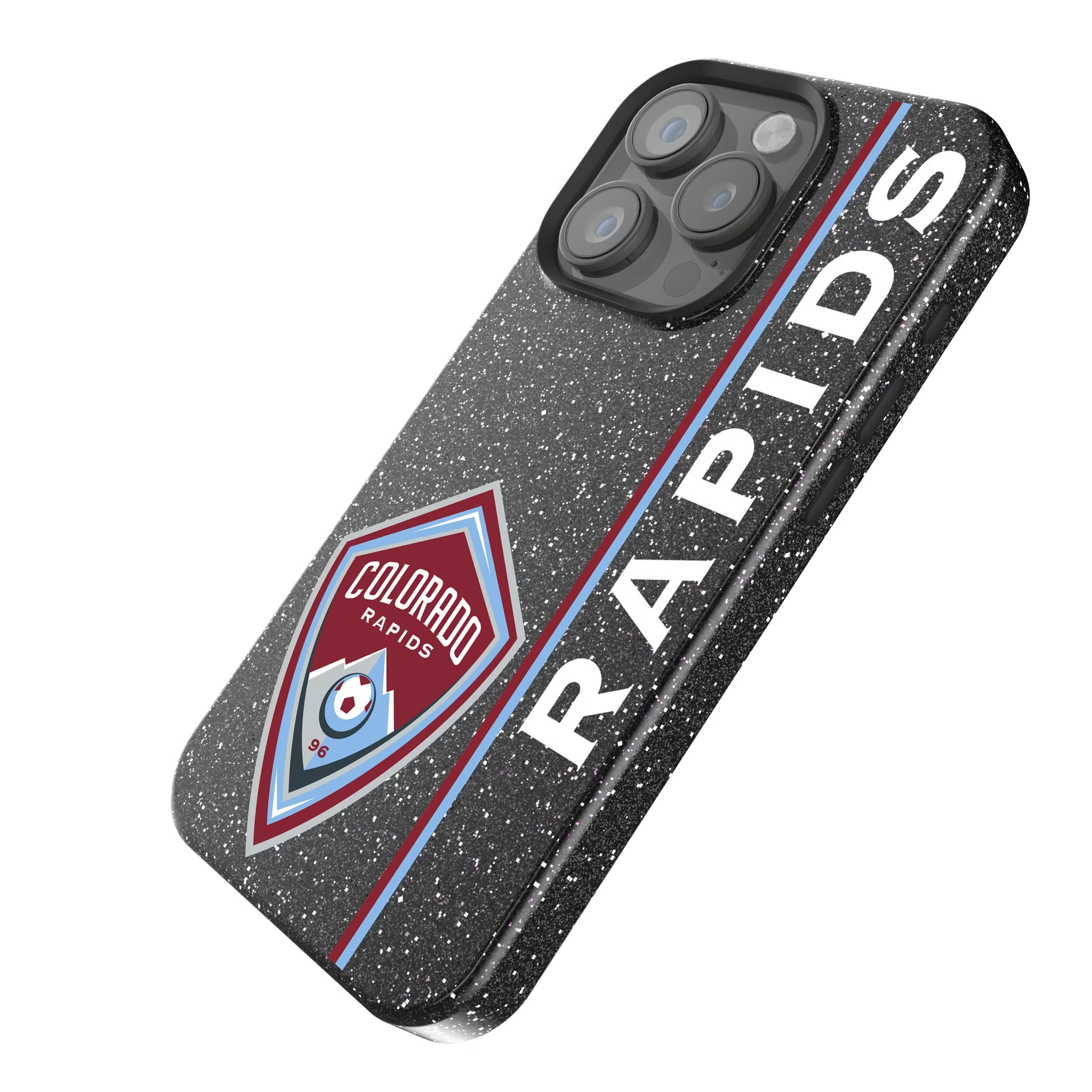 Colorado Rapids Sidebar iPhone Bling Phone Case for Apple iPhone - Isometric View