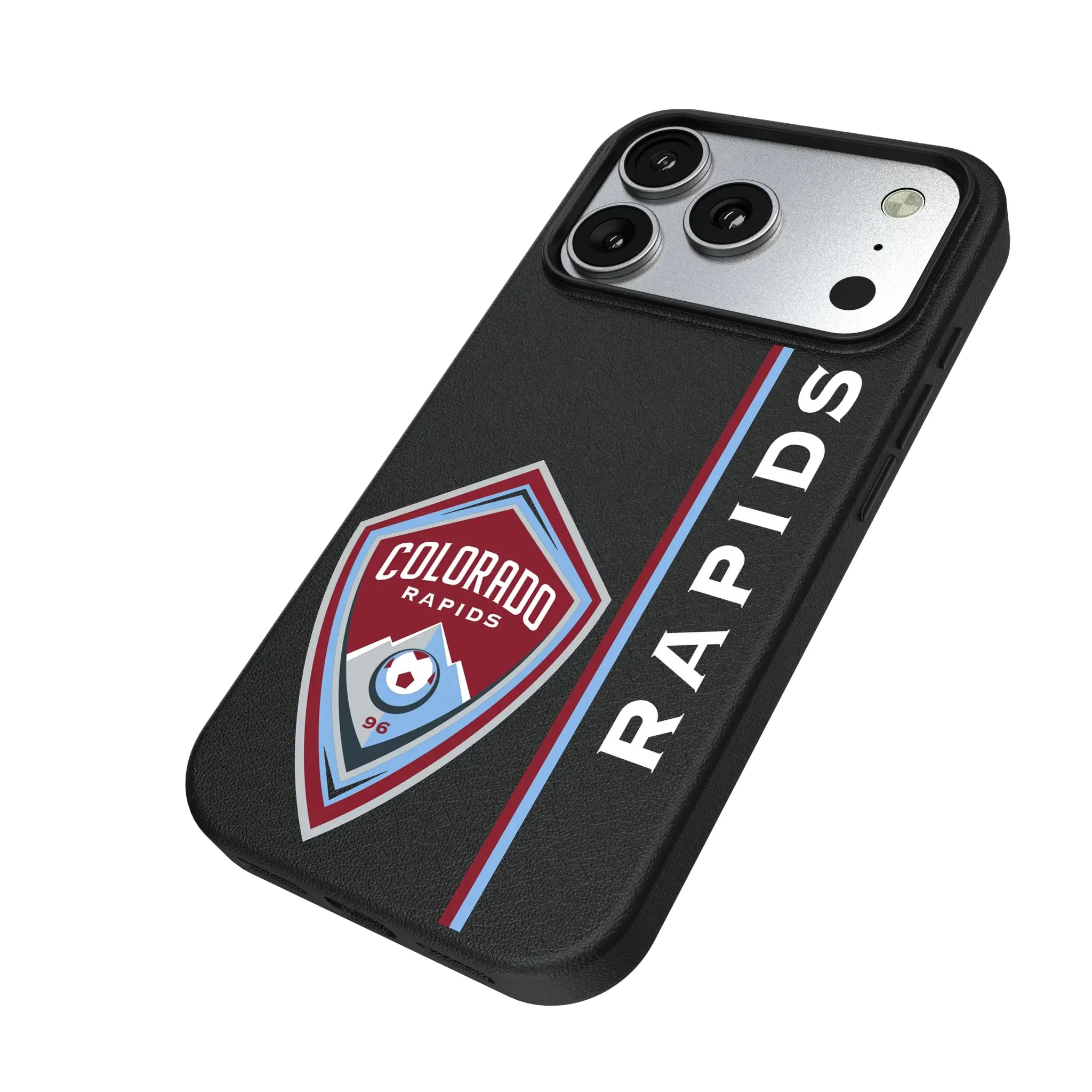 Colorado Rapids Sidebar iPhone MagSafe Compatible Phone Case for Apple iPhone - Isometric View#Device_iPhone 17 Pro