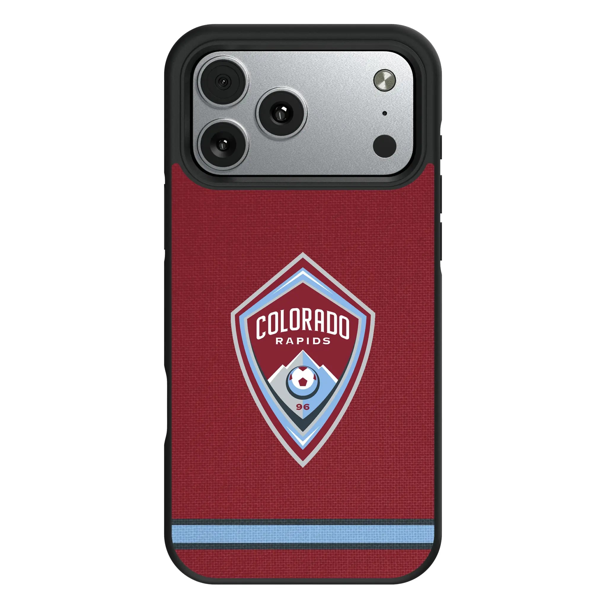 Colorado Rapids Stripe iPhone Bump Phone Case for Apple iPhone#Device_iPhone 17 Pro Max