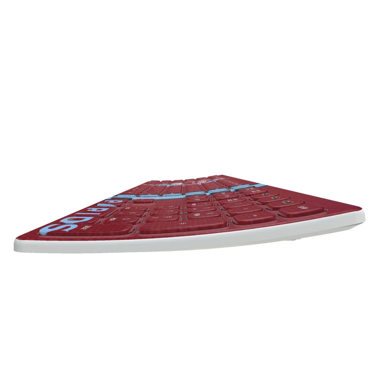 Colorado Rapids Stripe KKB605 Curved Wireless Keyboard