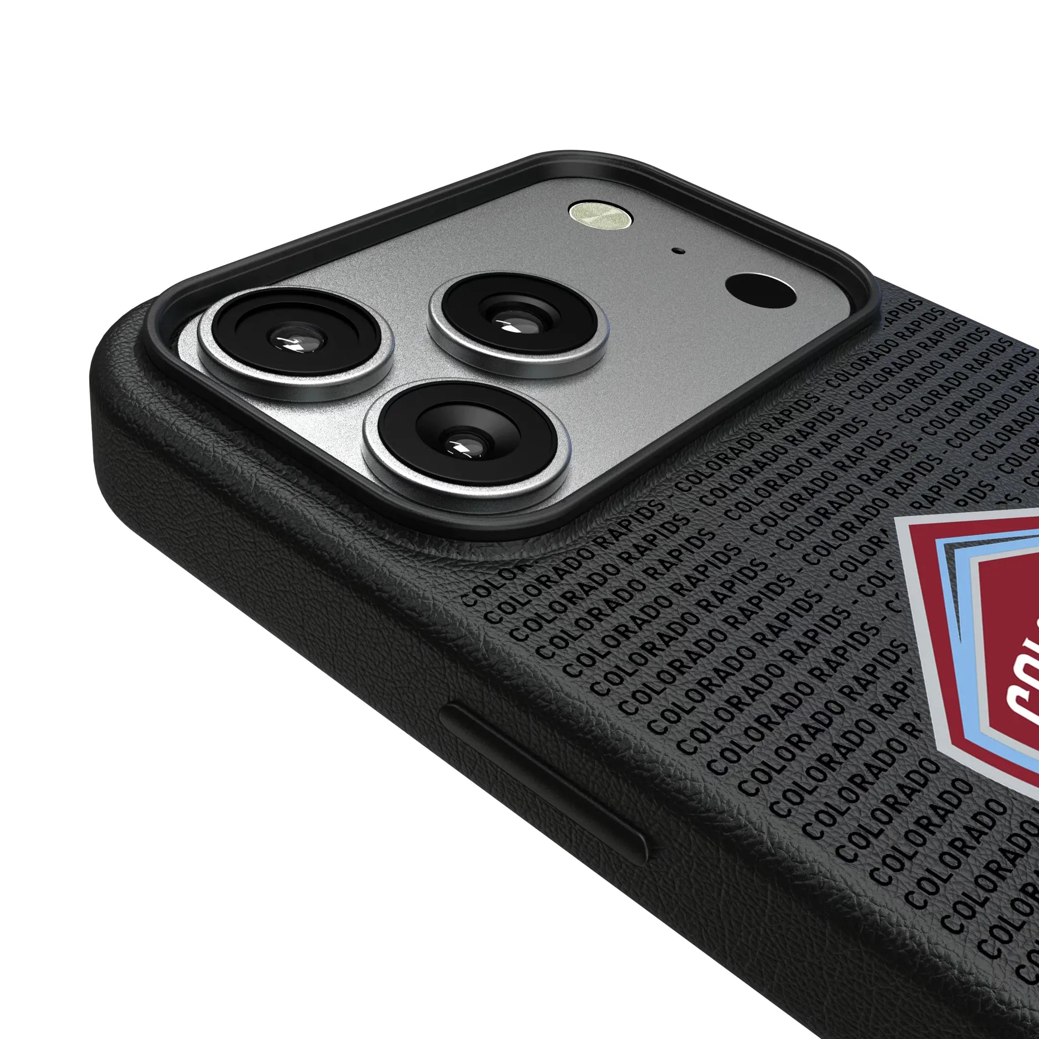 Colorado Rapids Text Backdrop iPhone MagSafe Compatible Phone Case for Apple iPhone - Detail#Device_iPhone 17 Pro