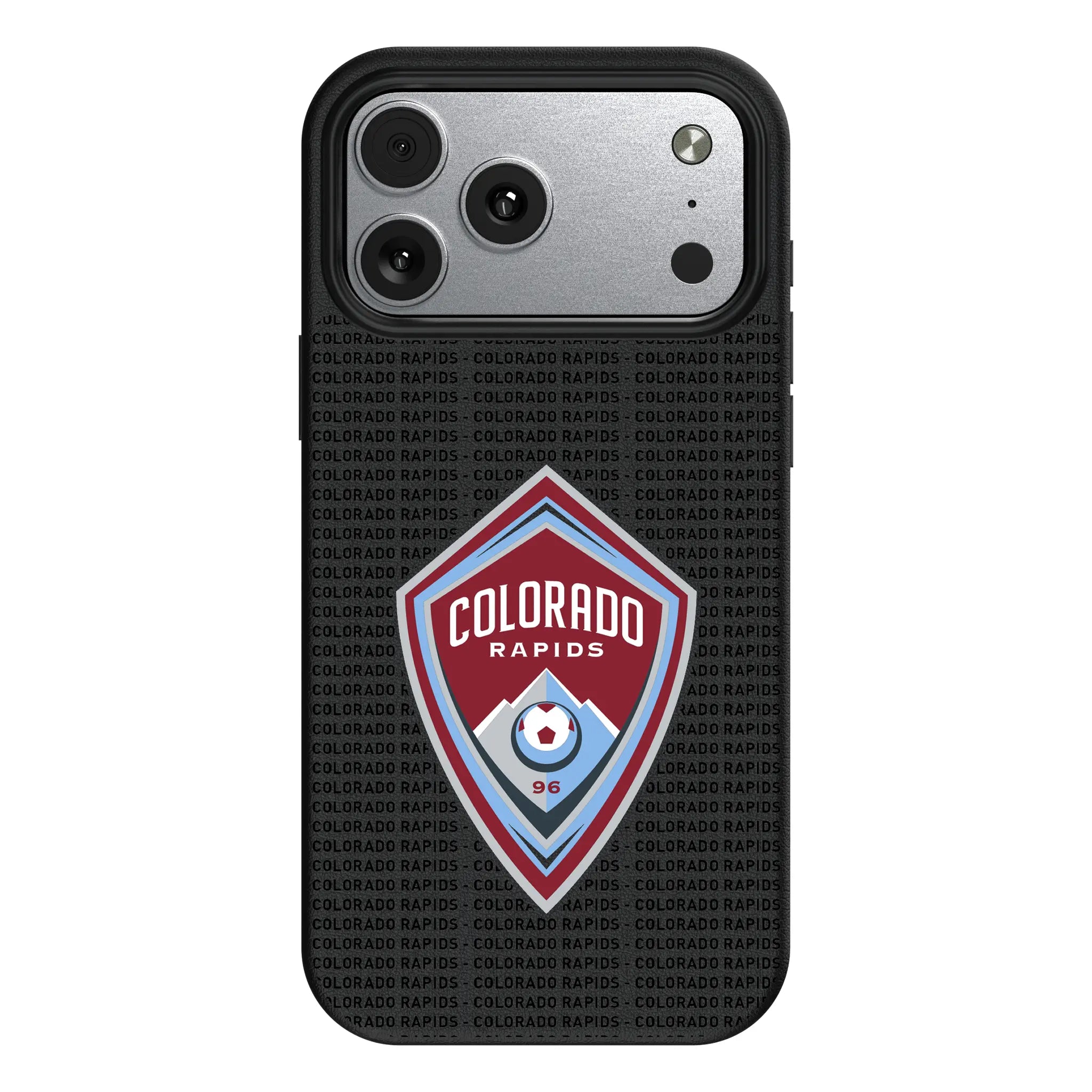Colorado Rapids Text Backdrop iPhone MagSafe Compatible Phone Case for Apple iPhone#Device_iPhone 17 Pro Max