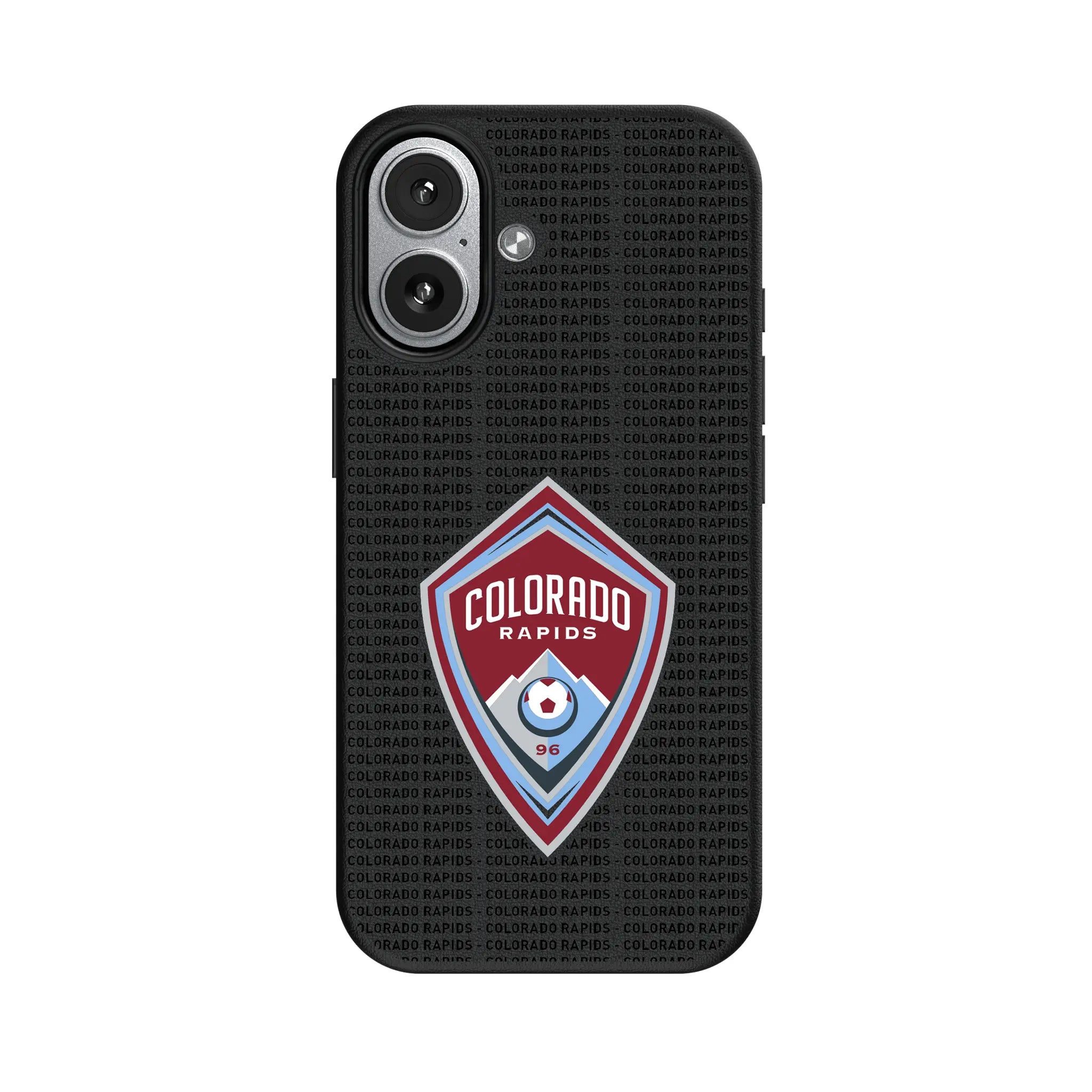 Colorado Rapids Text Backdrop iPhone MagSafe Compatible Phone Case for Apple iPhone#Device_iPhone 17