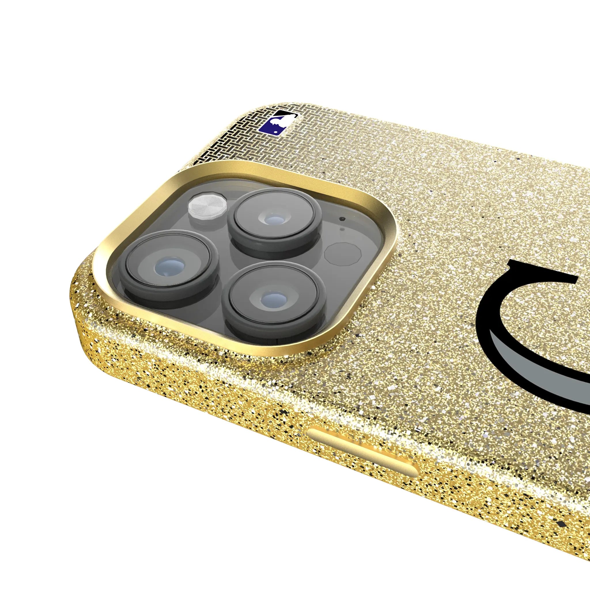 Colorado Rockies Linen iPhone Bling Phone Case for Apple iPhone - Detail
