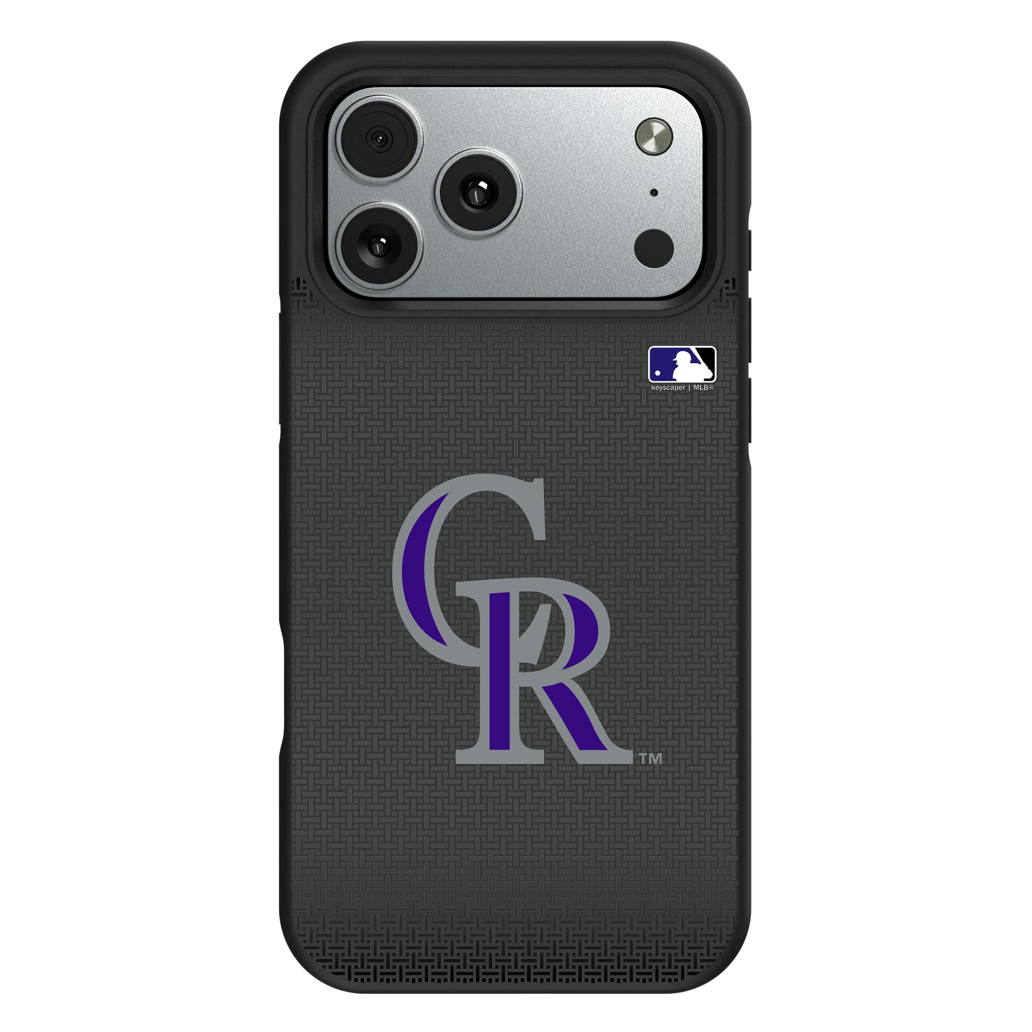 Colorado Rockies Linen iPhone Bump Phone Case for Apple iPhone#Device_iPhone 17 Pro Max