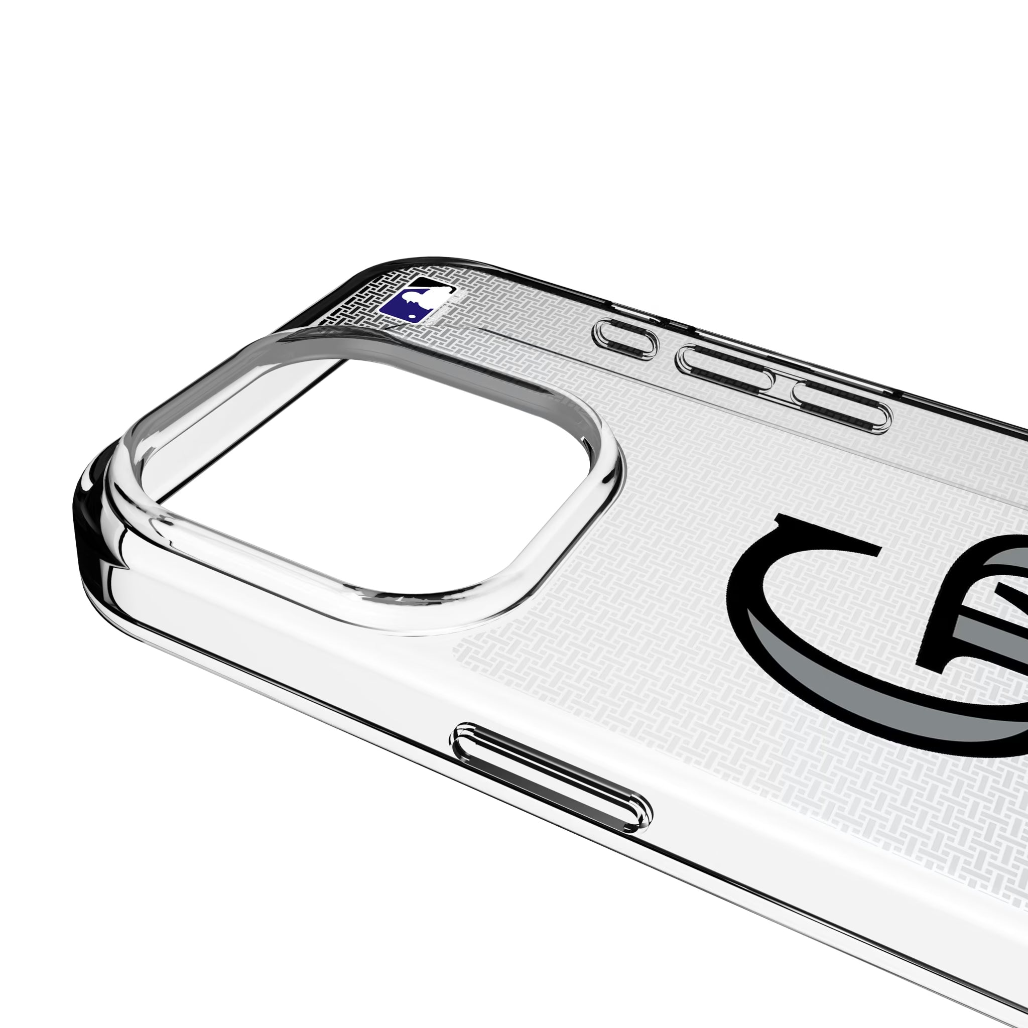 Colorado Rockies Linen iPhone Clear Phone Case for Apple iPhone - Detail