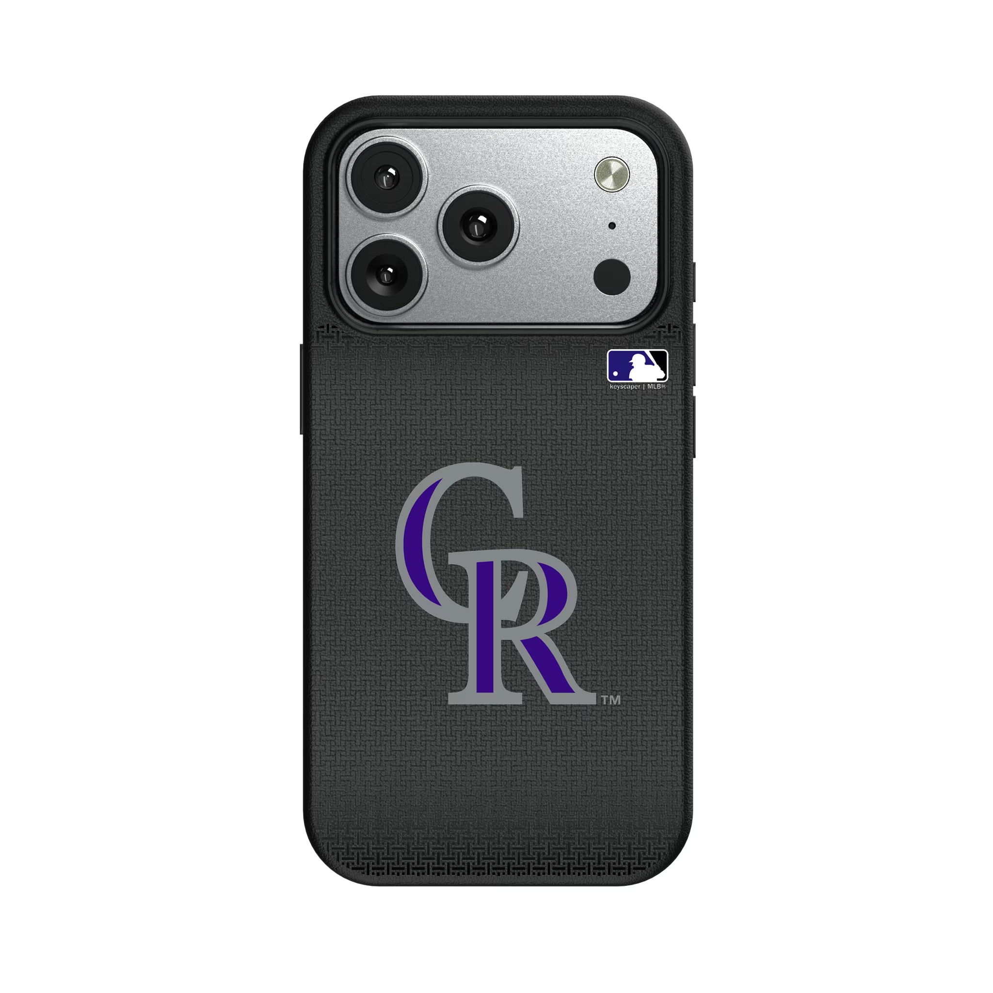 Colorado Rockies Linen iPhone MagSafe Compatible Phone Case for Apple iPhone#Device_iPhone 17 Pro