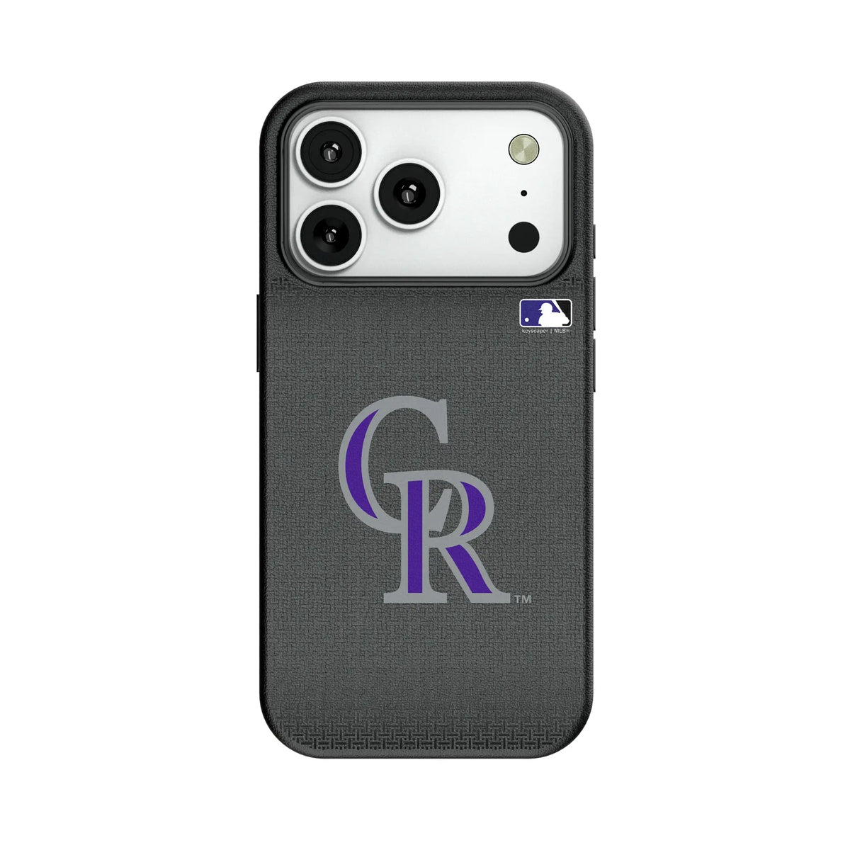 Colorado Rockies Linen MagSafe Compatible Phone Case for Apple iPhone