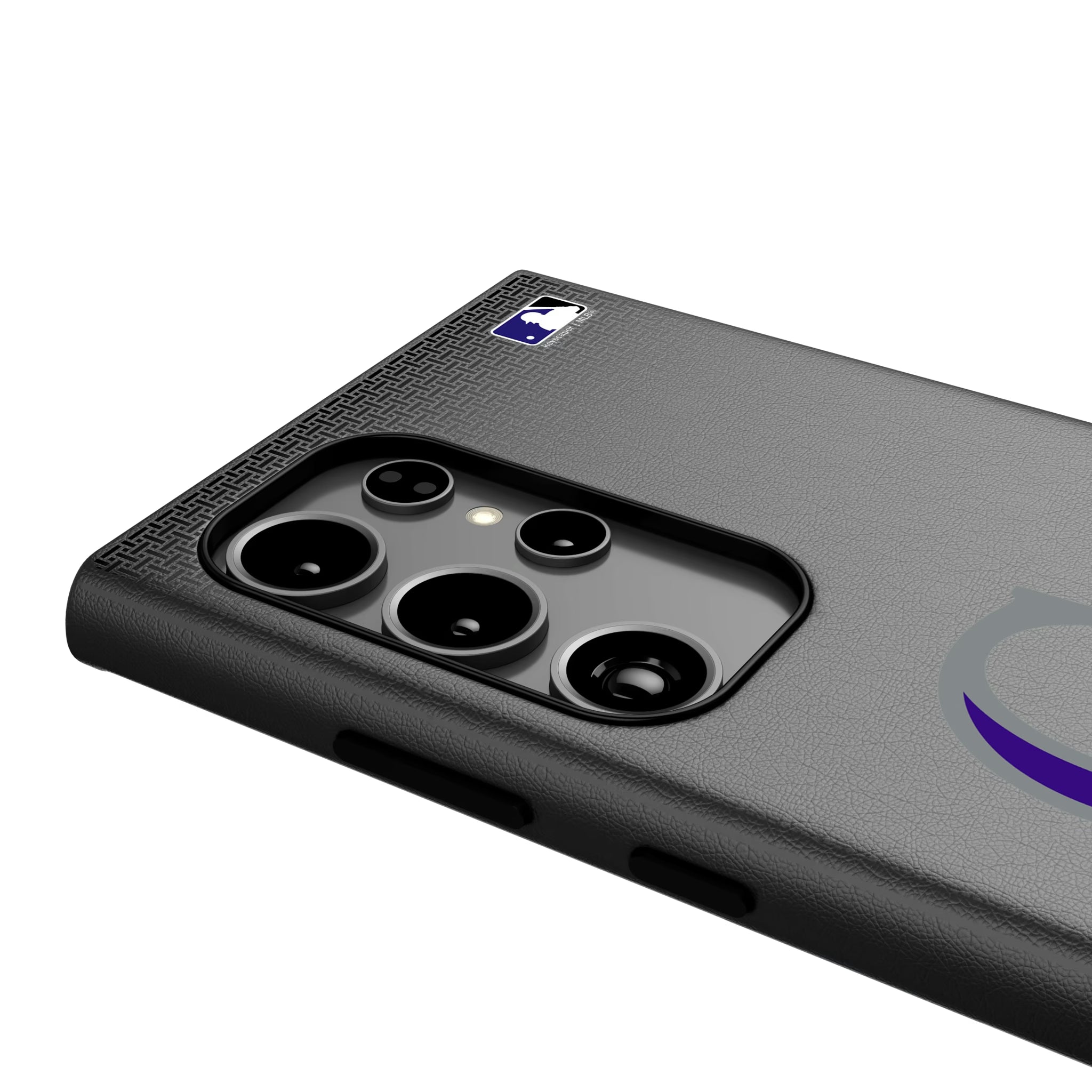 Colorado Rockies Linen Galaxy MagSafe Compatible Phone Case for Samsung Galaxy - Detail