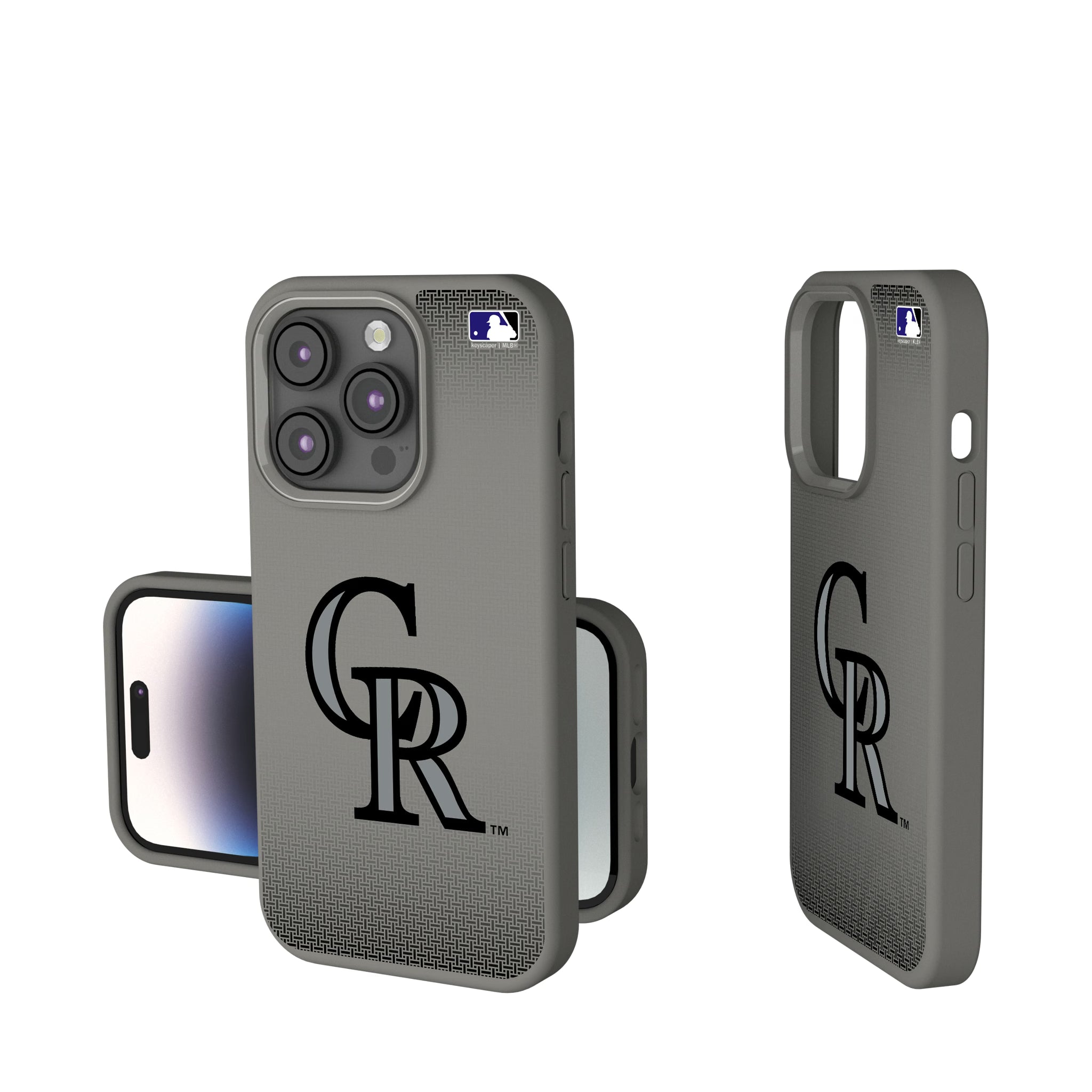 Colorado Rockies Linen iPhone Soft Touch Phone Case for Apple iPhone