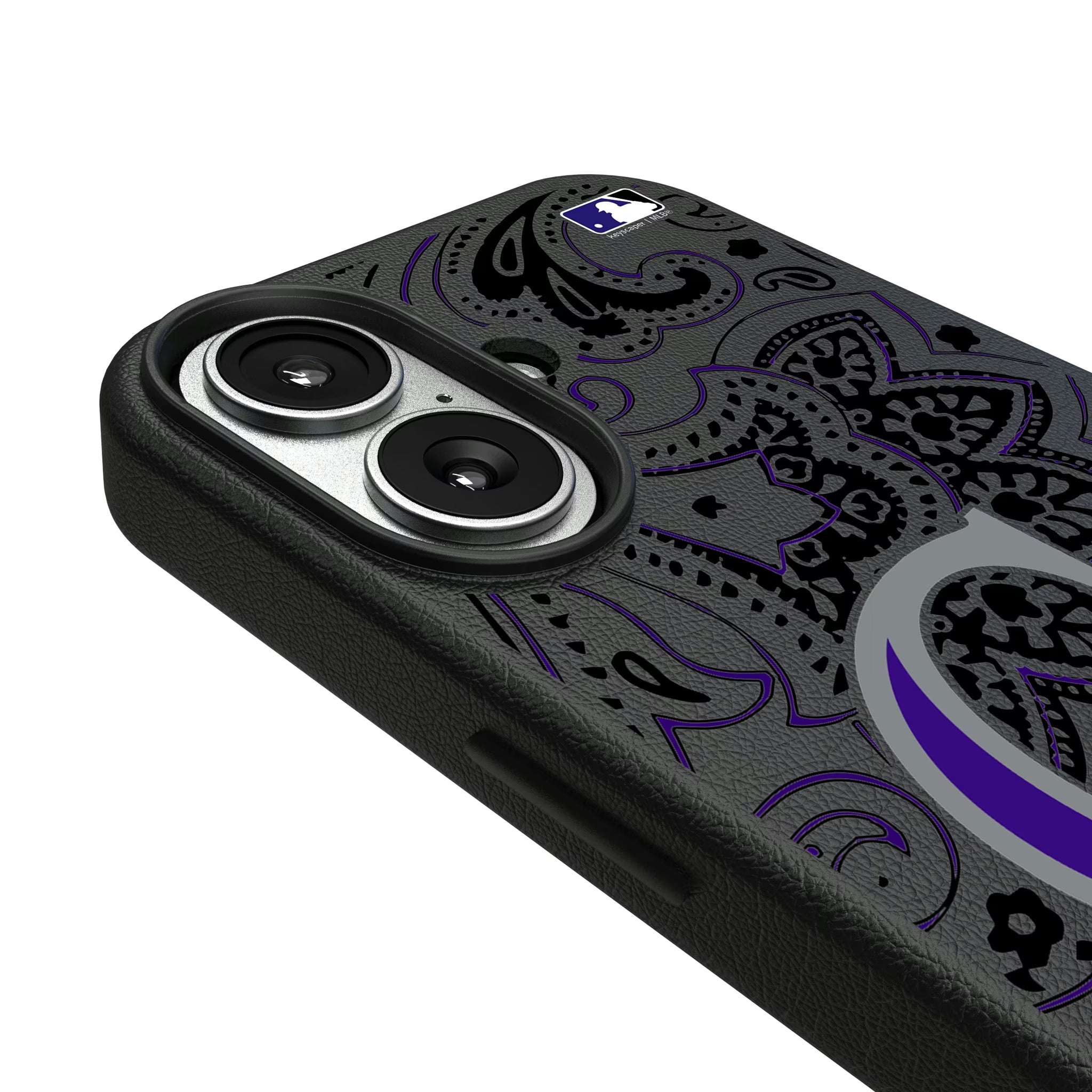 Colorado Rockies Paisley iPhone MagSafe Compatible Phone Case for Apple iPhone - Detail#Device_iPhone 17