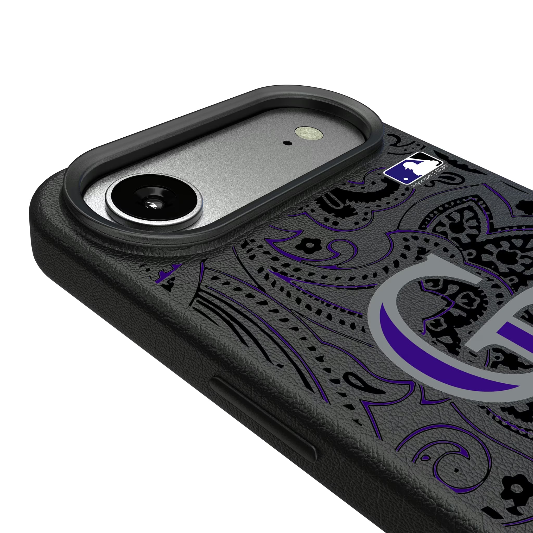 Colorado Rockies Paisley iPhone MagSafe Compatible Phone Case for Apple iPhone - Detail#Device_iPhone Air