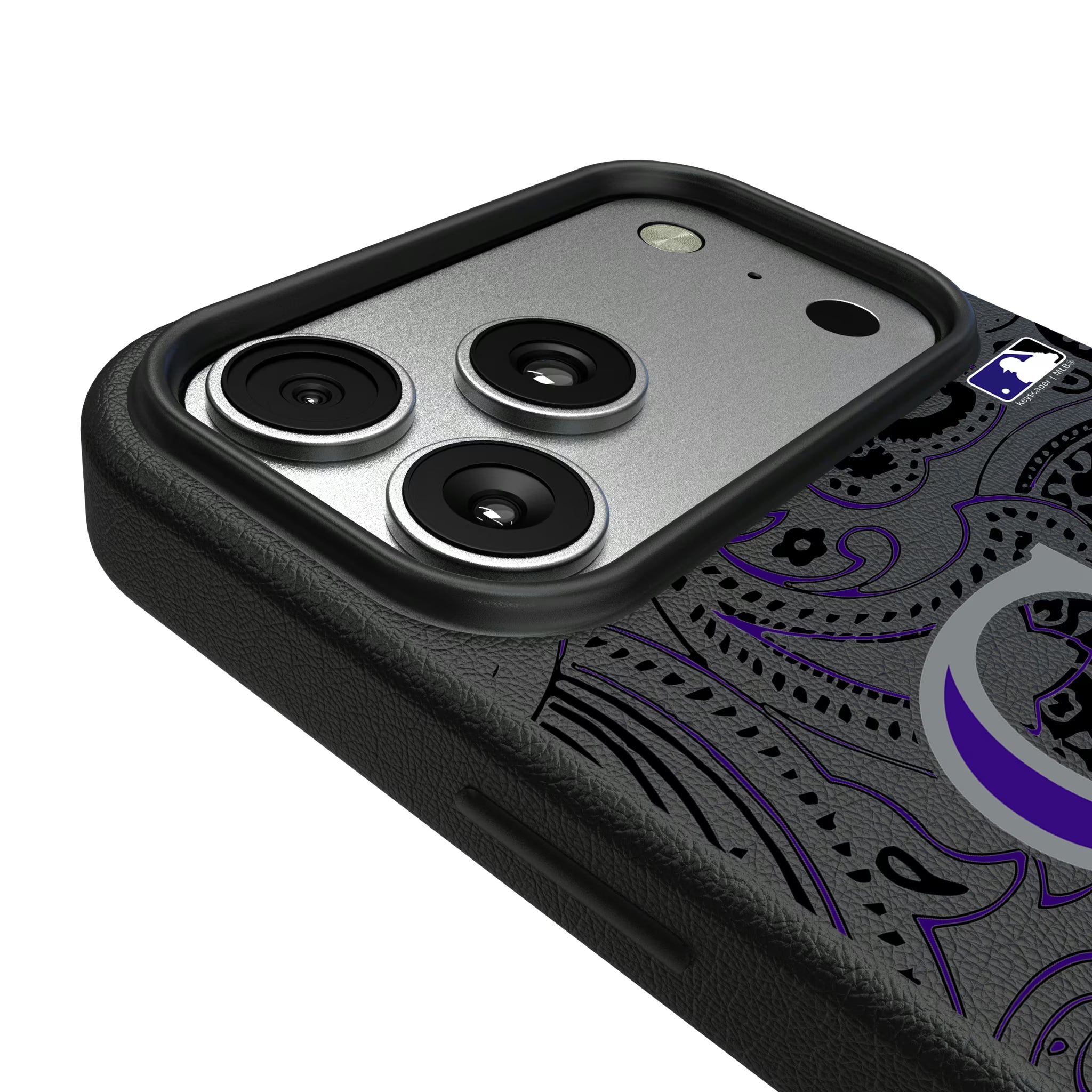 Colorado Rockies Paisley iPhone MagSafe Compatible Phone Case for Apple iPhone - Detail#Device_iPhone 17 Pro Max