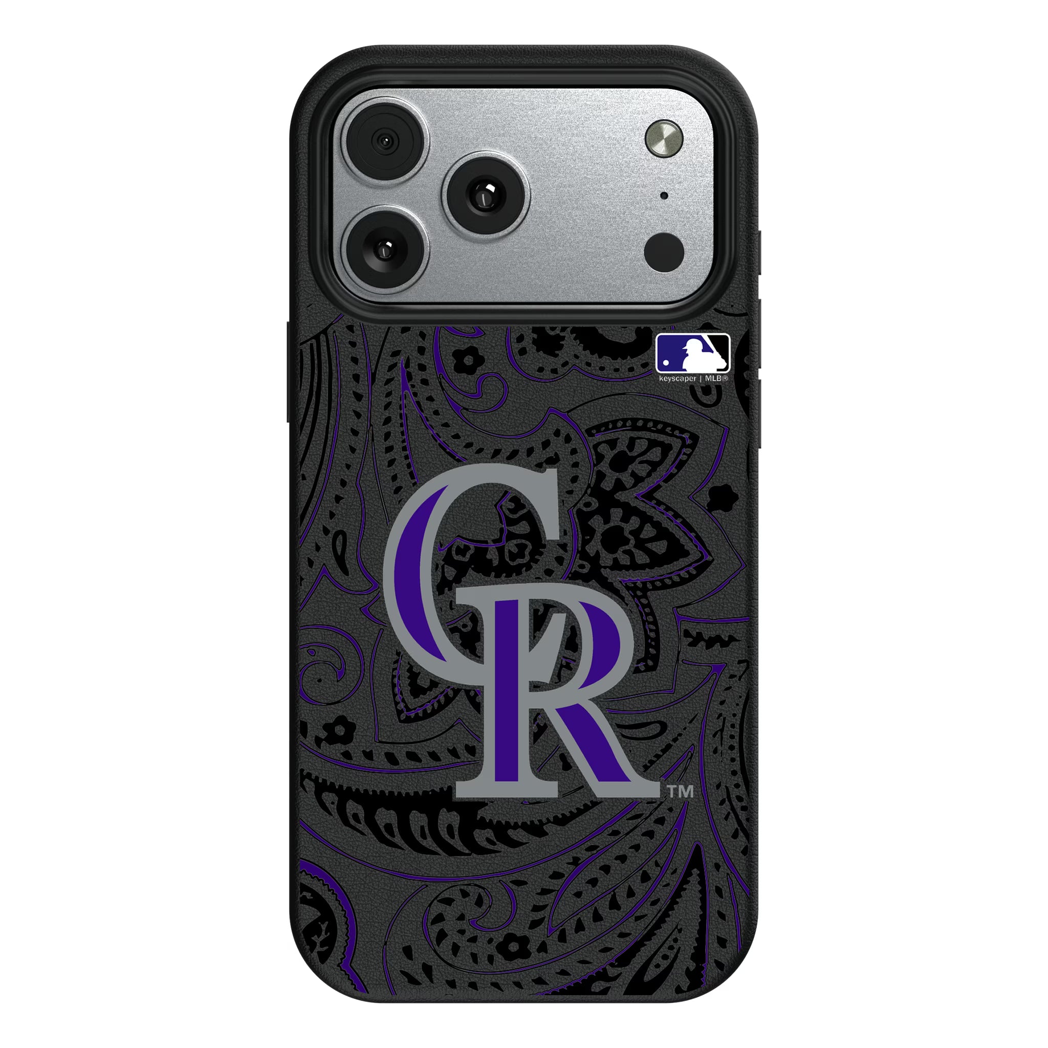 Colorado Rockies Paisley iPhone MagSafe Compatible Phone Case for Apple iPhone#Device_iPhone 17 Pro Max
