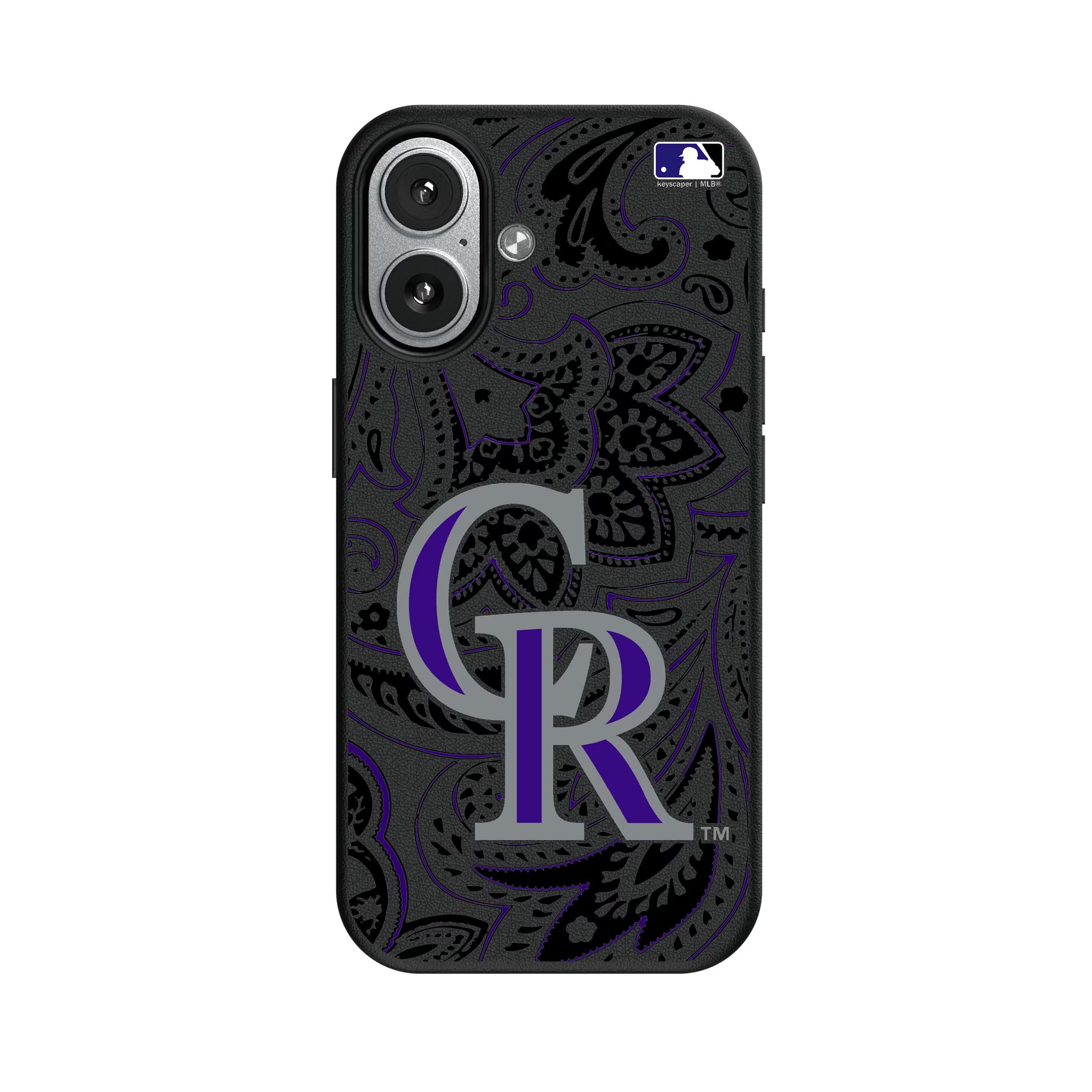 Colorado Rockies Paisley iPhone MagSafe Compatible Phone Case for Apple iPhone#Device_iPhone 17