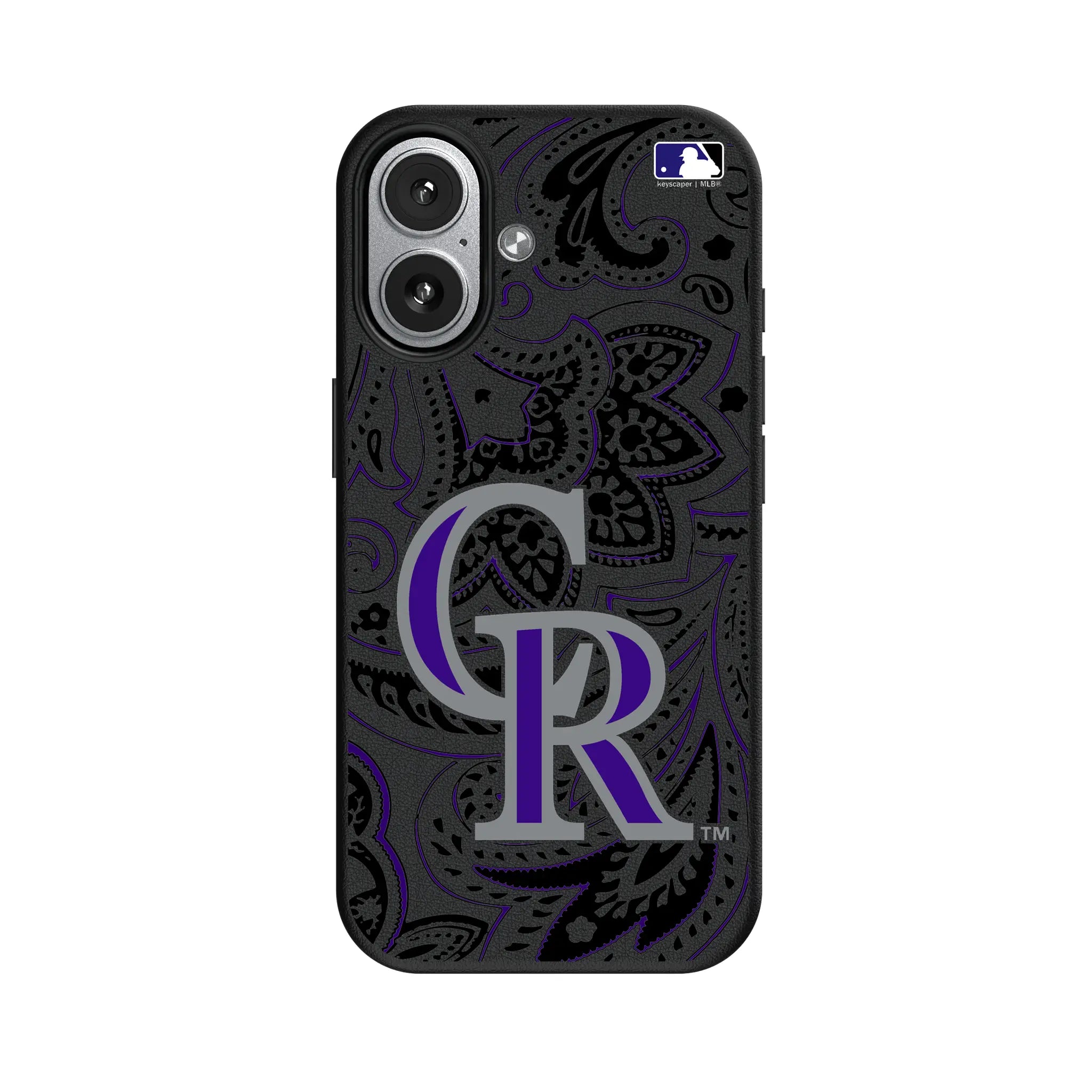 Colorado Rockies Paisley iPhone MagSafe Compatible Phone Case for Apple iPhone#Device_iPhone 17