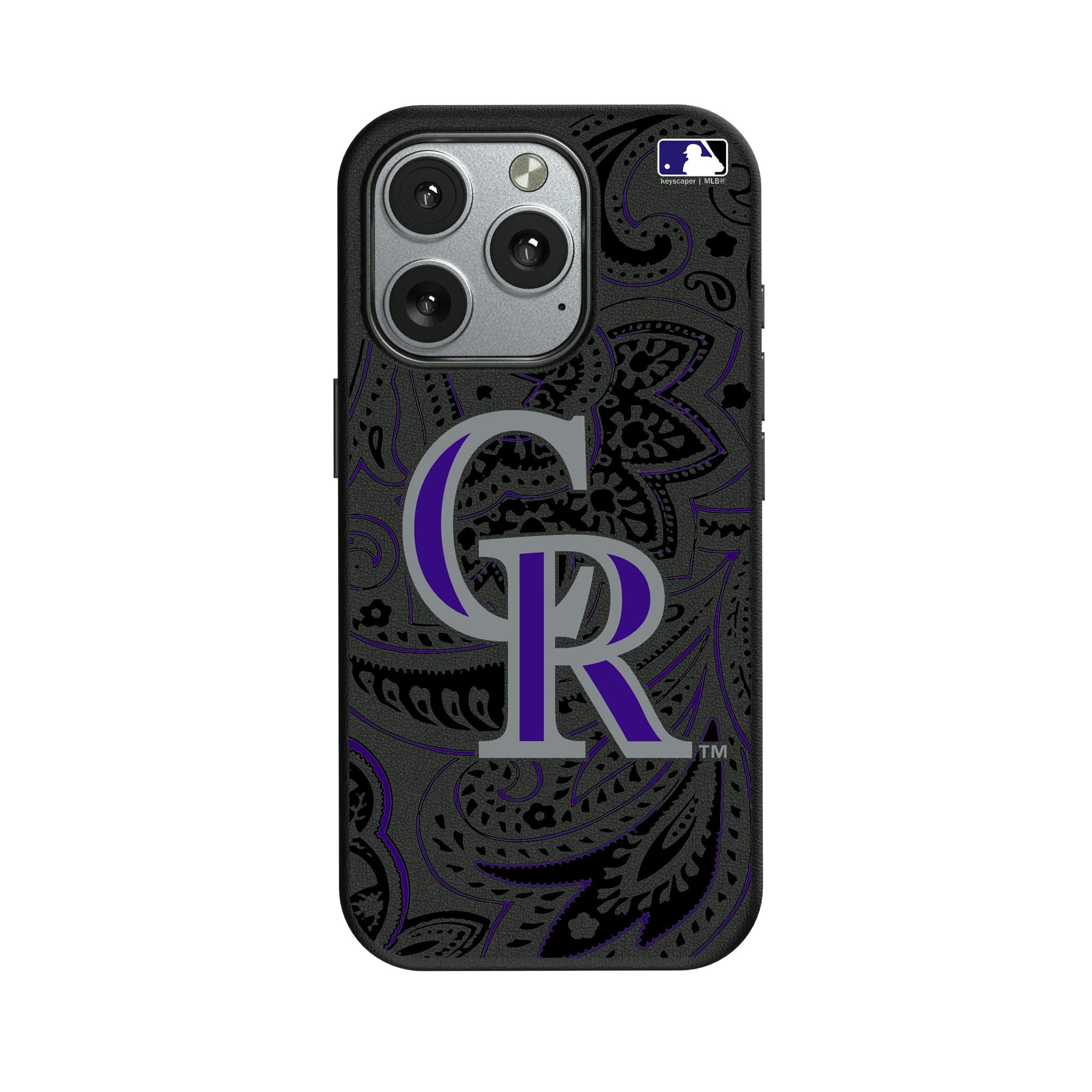Colorado Rockies Paisley iPhone MagSafe Compatible Phone Case for Apple iPhone