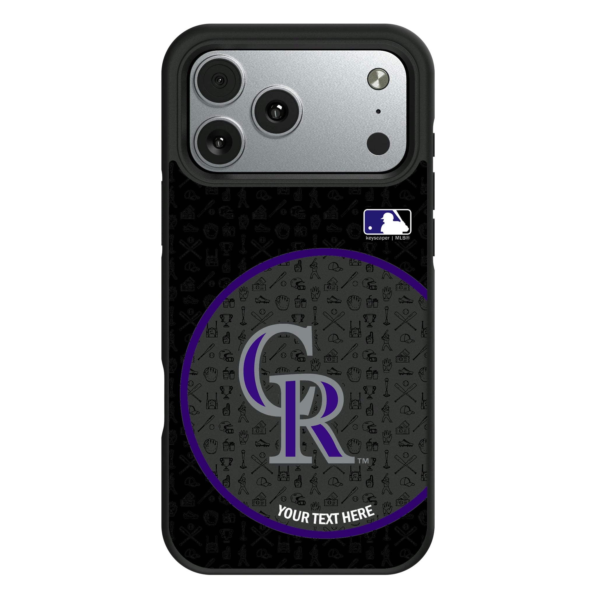 Colorado Rockies Personalized Circle iPhone Bump Phone Case for Apple iPhone#Device_iPhone 17 Pro Max