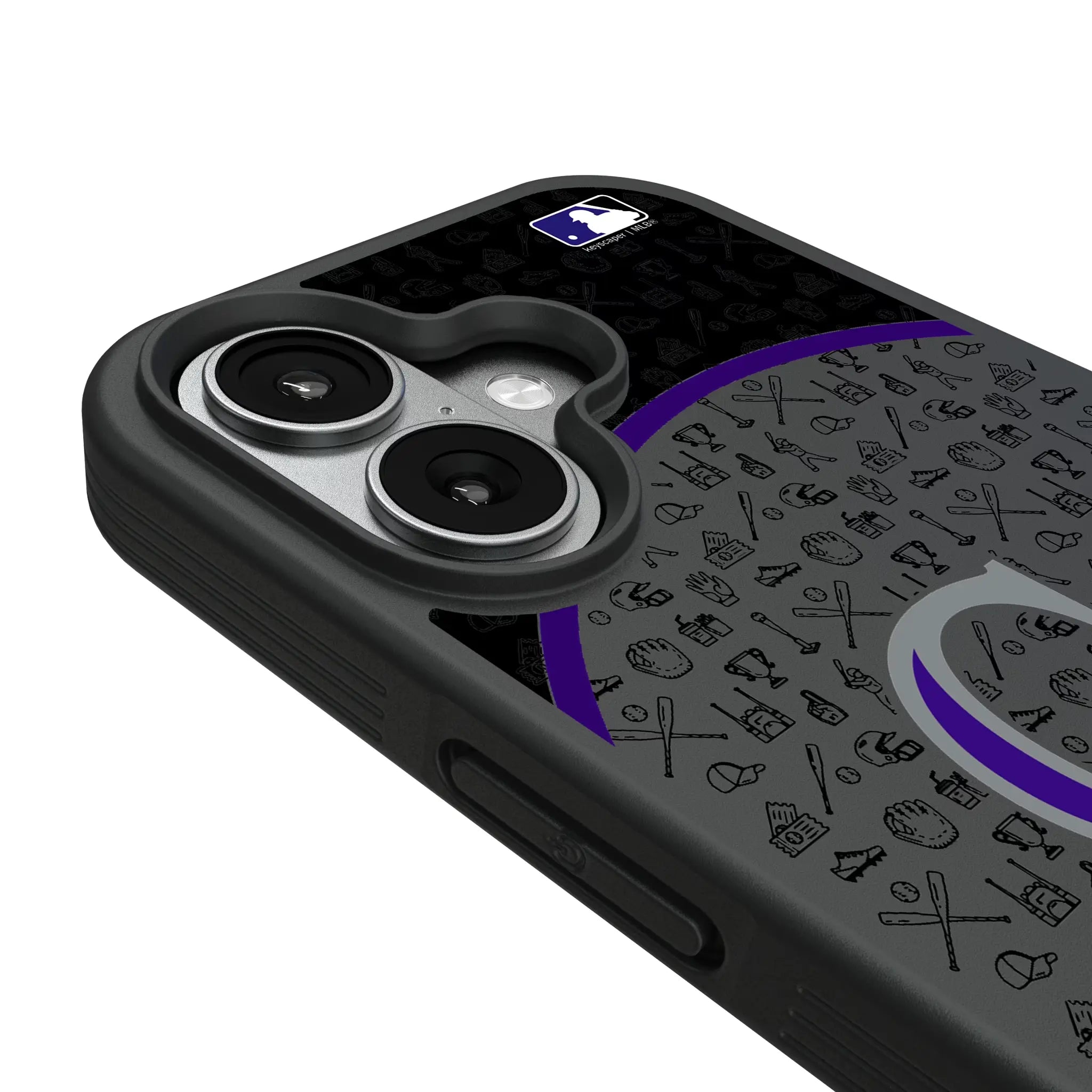 Colorado Rockies Personalized Circle iPhone Bump Phone Case for Apple iPhone - Detail#Device_iPhone 17