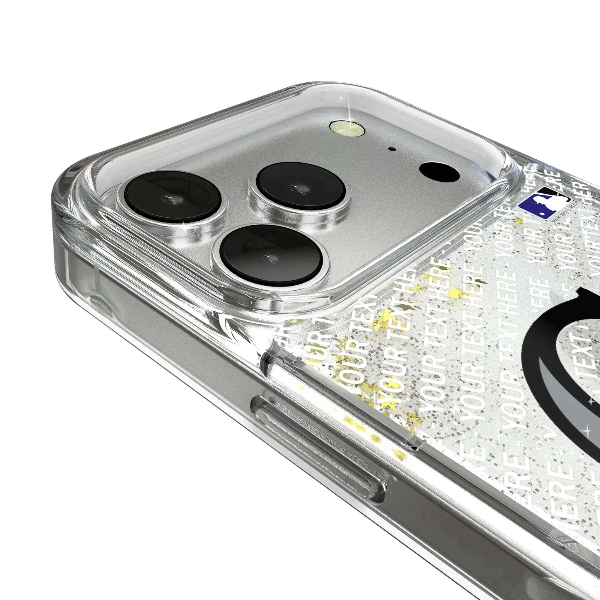 Colorado Rockies Personalized EndZone Plus iPhone Glitter Phone Case for Apple iPhone - Detail