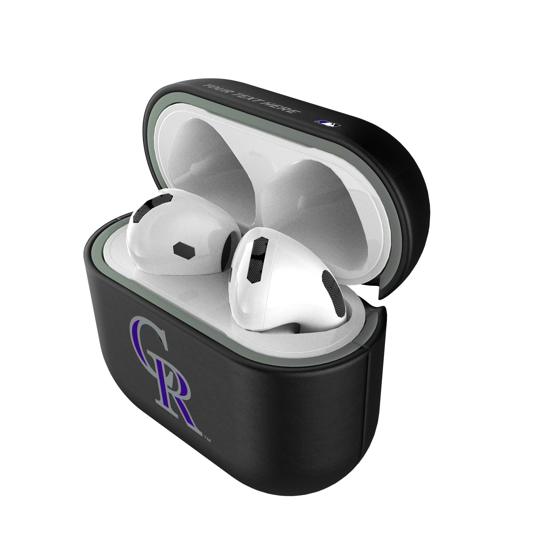 Colorado Rockies Personalized Insignia AirPods AirPod Case Cover#Device_AirPods 4