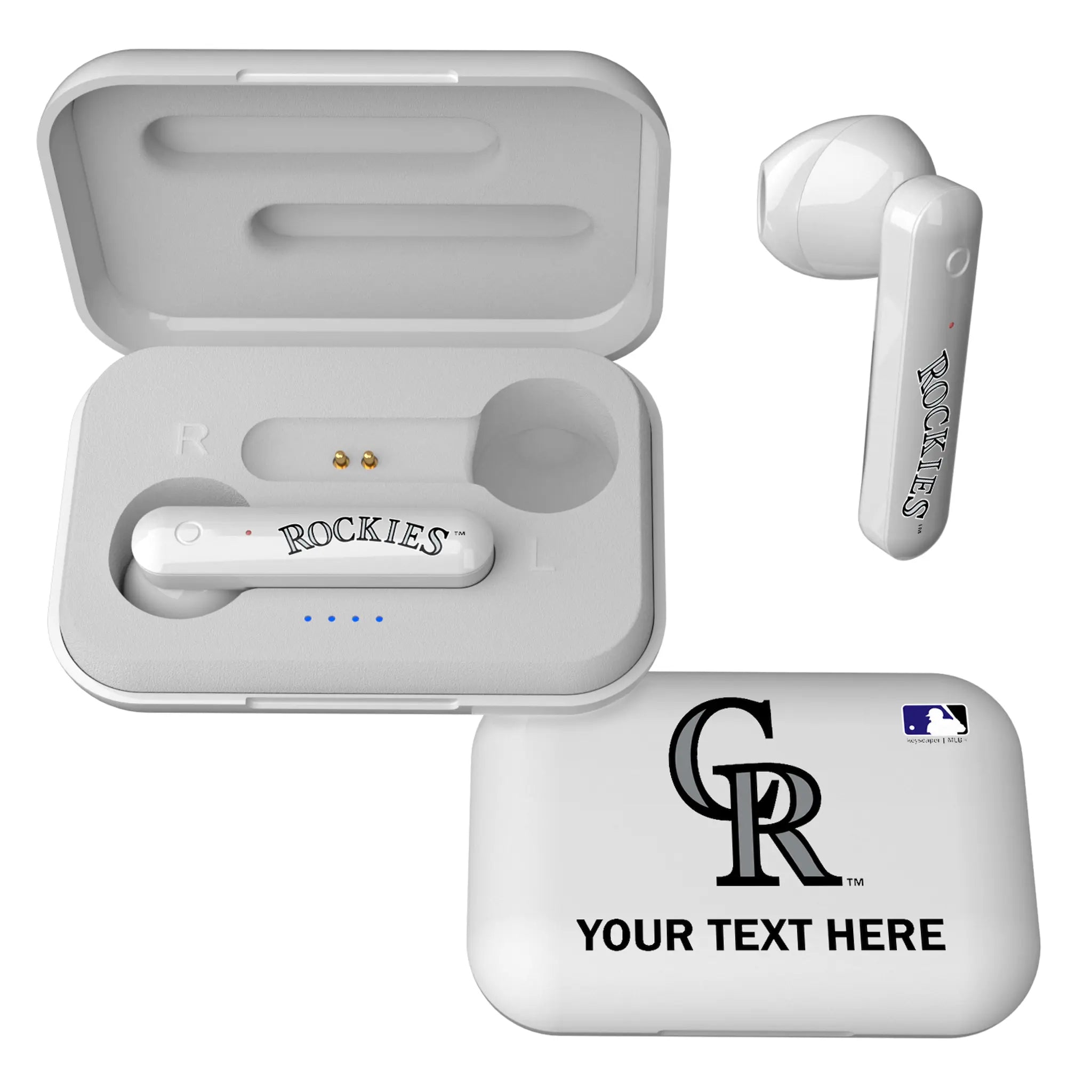 Colorado Rockies Personalized Insignia Wireless TWS Earbuds