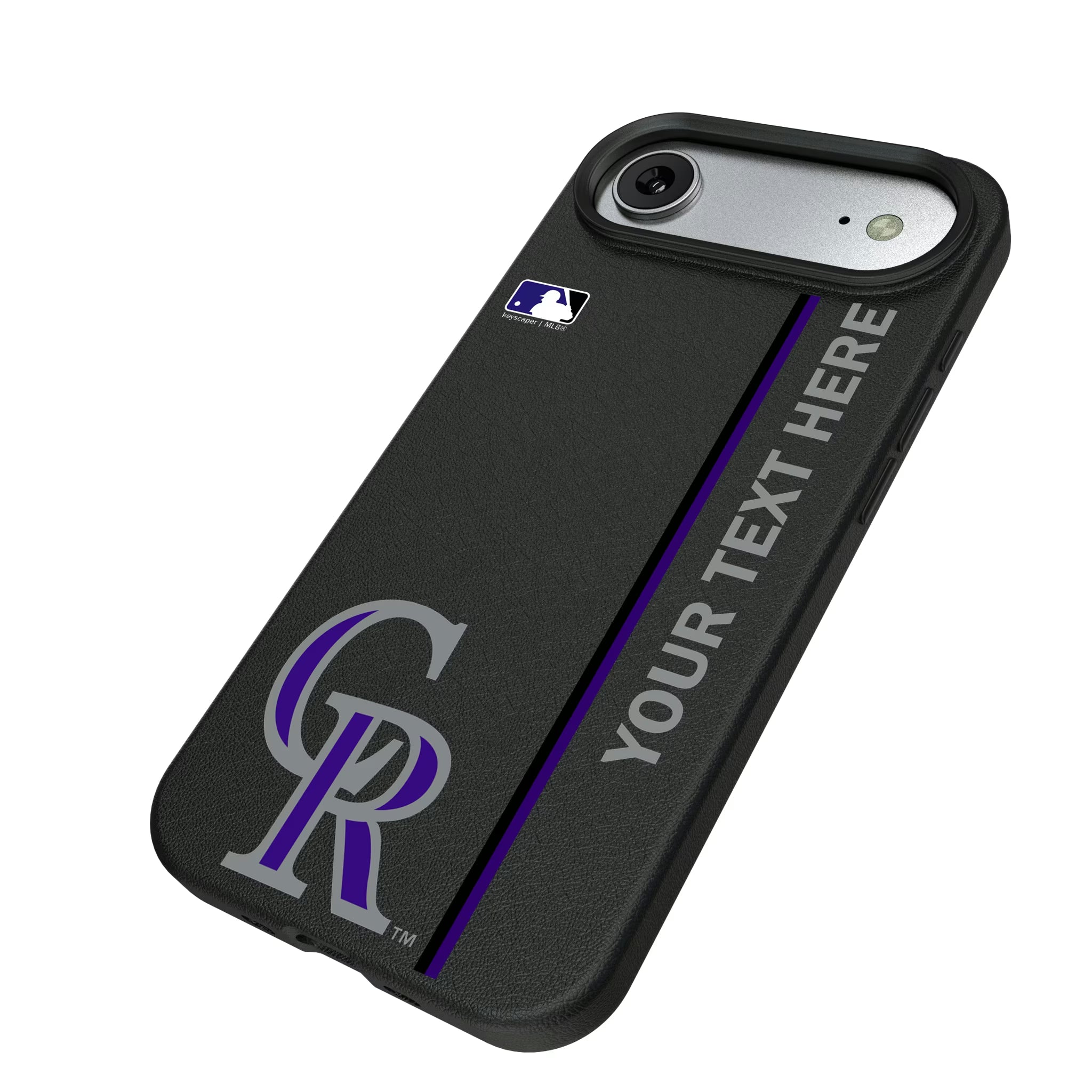 Colorado Rockies Personalized Sidebard iPhone MagSafe Compatible Phone Case for Apple iPhone - Isometric View#Device_iPhone Air