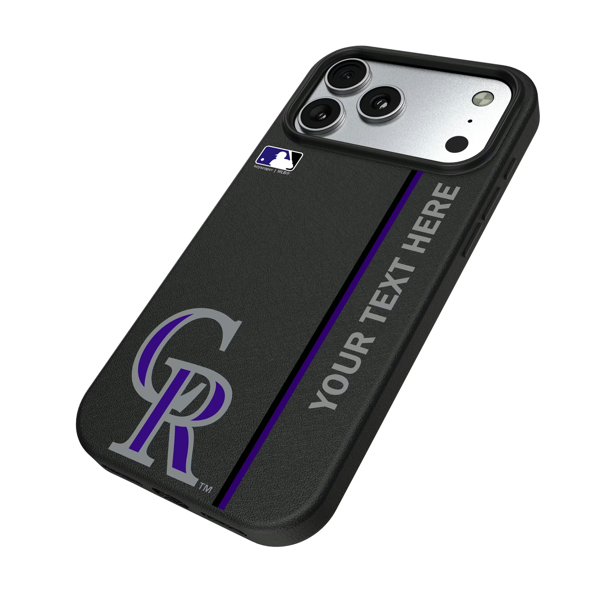 Colorado Rockies Personalized Sidebard iPhone MagSafe Compatible Phone Case for Apple iPhone - Isometric View#Device_iPhone 17 Pro Max