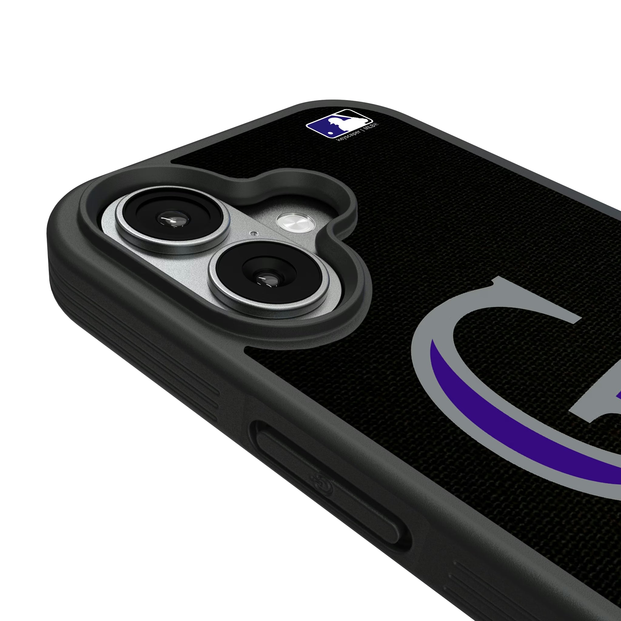 Colorado Rockies Personalized Stripe iPhone Bump Phone Case for Apple iPhone - Detail#Device_iPhone 17